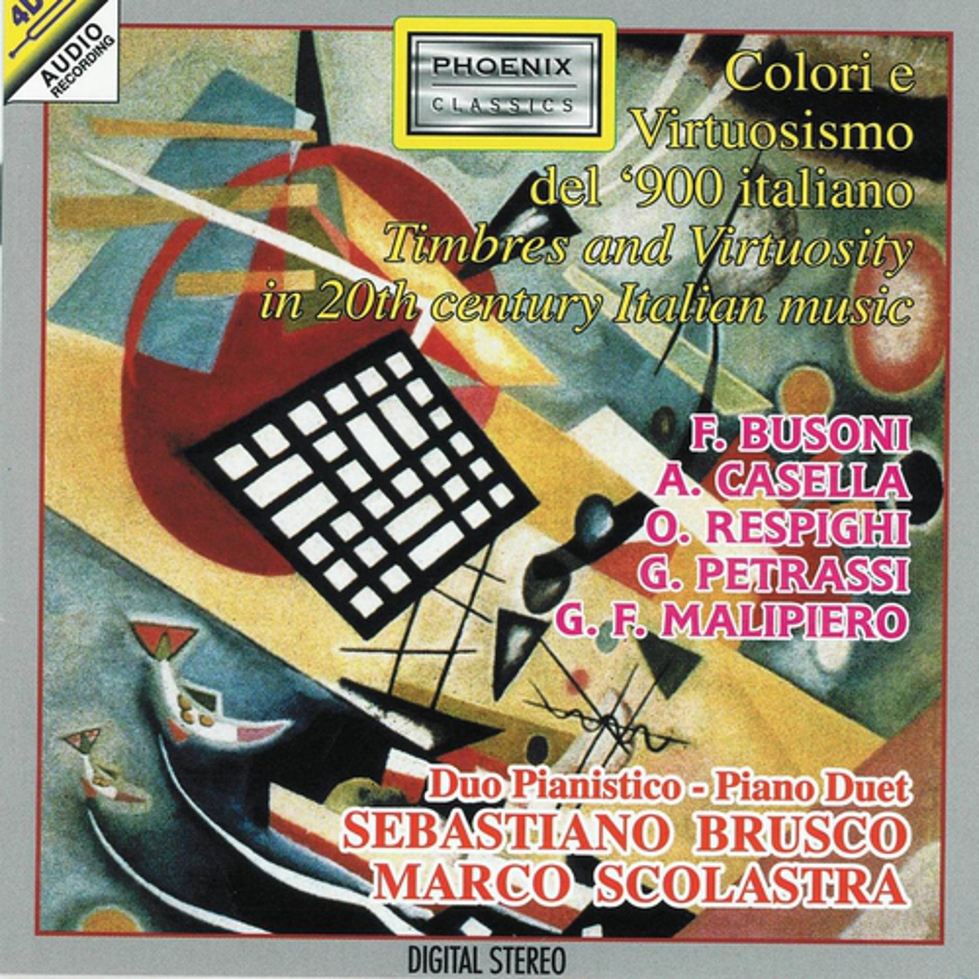 Постер альбома Colori e virtuosismo del '900 italiano