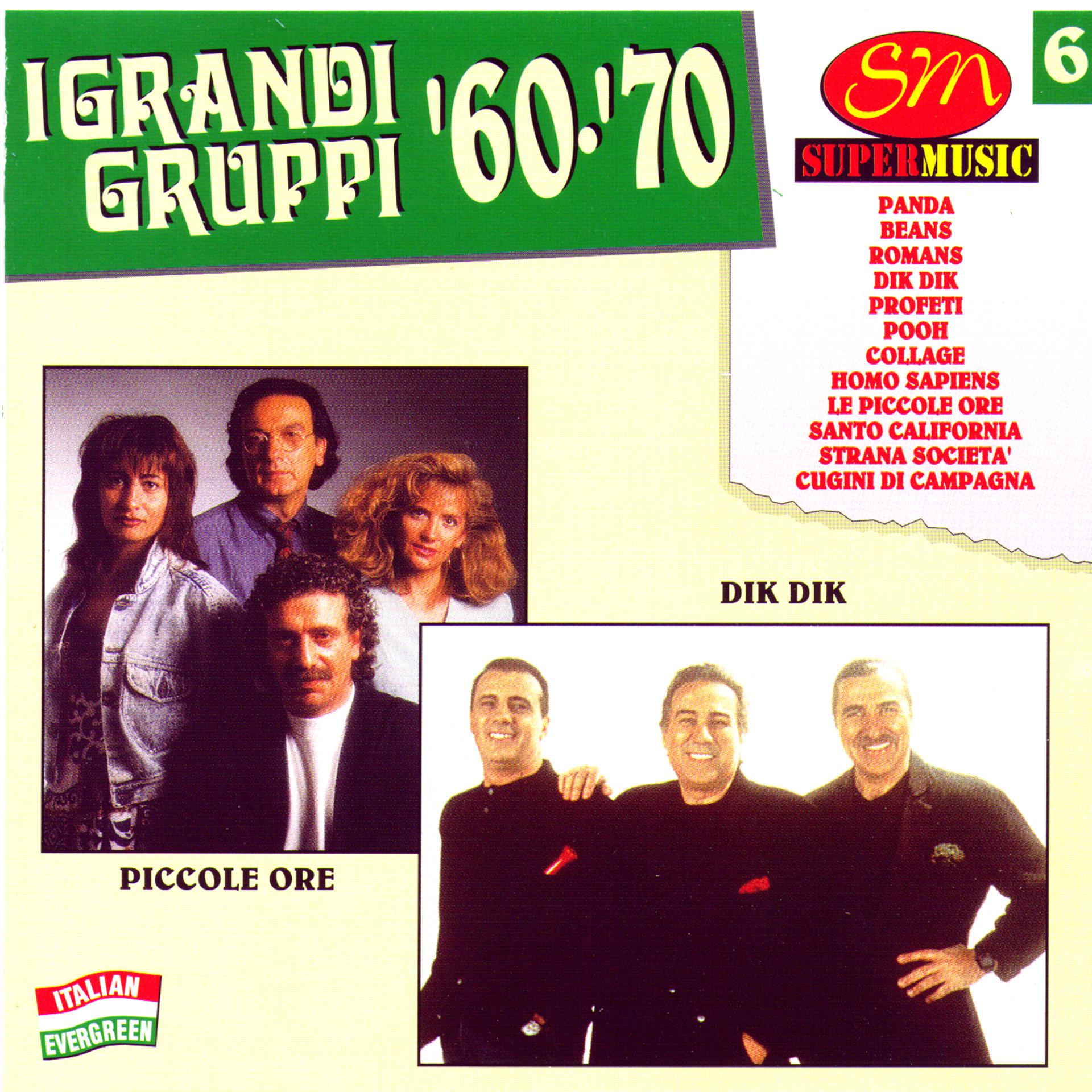 Постер альбома I Grandi Gruppi '60-'70 Vol 6