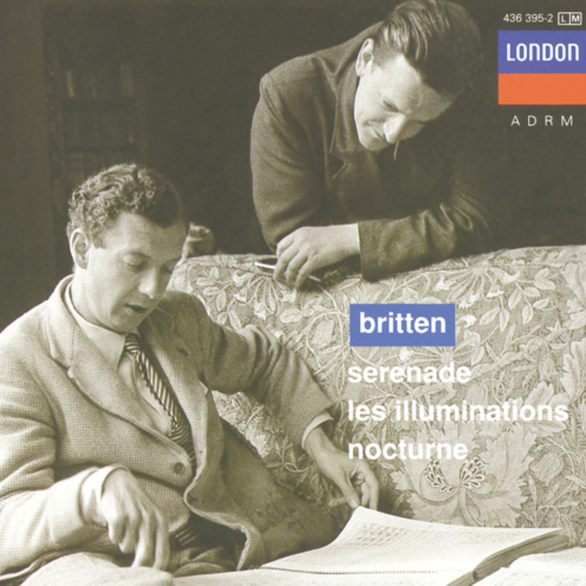 Постер альбома Britten: Serenade for tenor, horn and strings; Les Illuminations; Nocturne