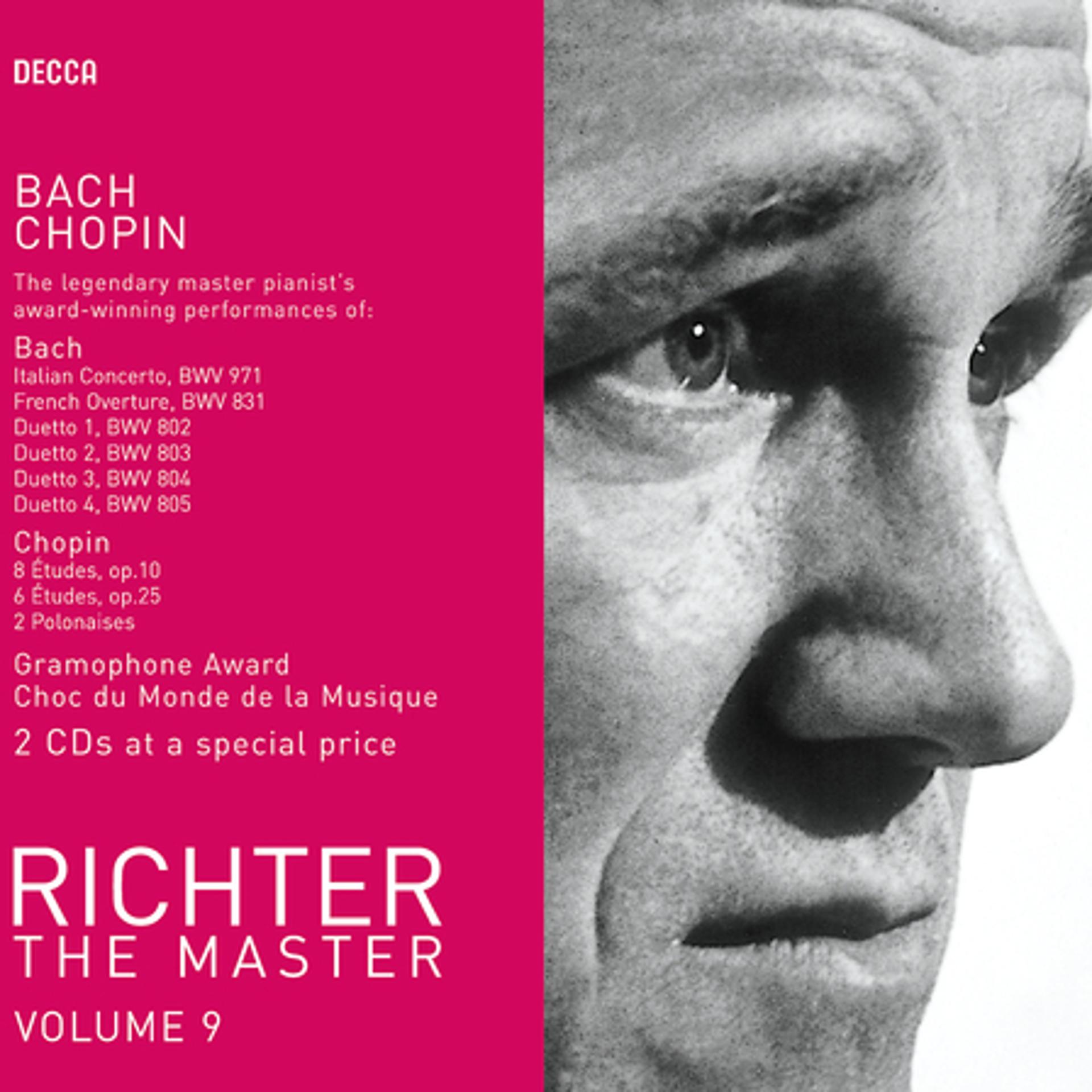 Постер альбома Richter the Master - Bach & Chopin