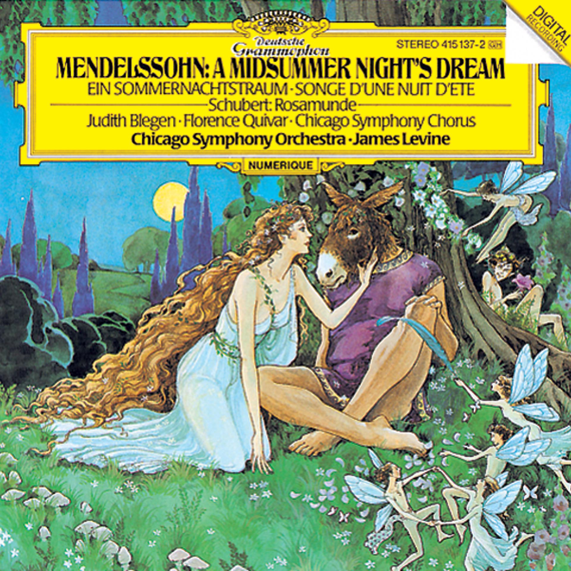 Постер альбома Mendelssohn: A Midsummer Night's Dream / Schubert: Rosamunde