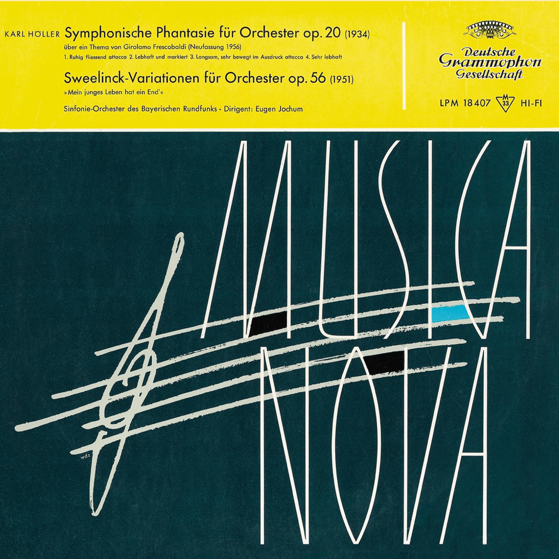 Постер альбома Höller: Symphonic Fantasy; Sweelinck Variations