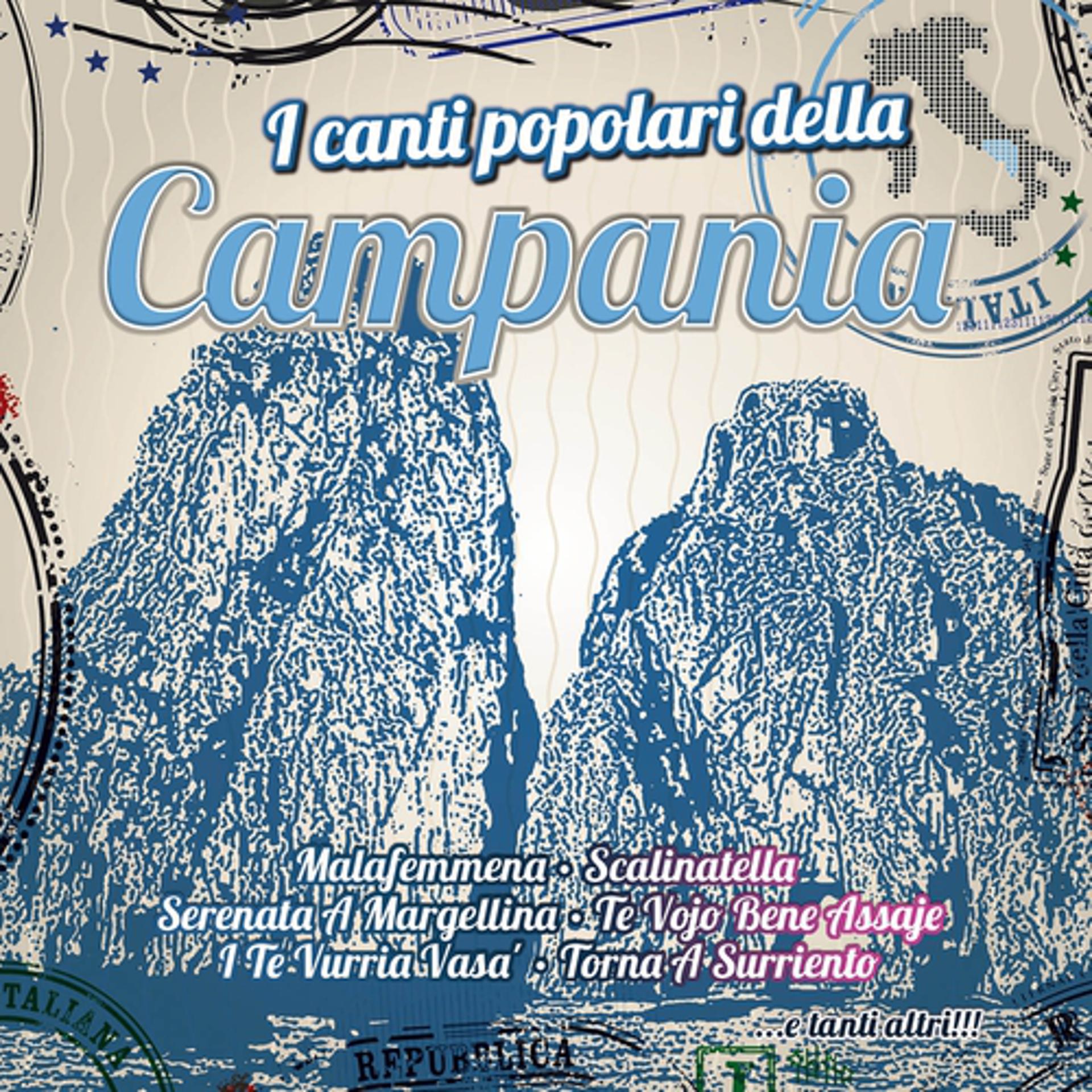 Постер альбома I canti popolari della Campania