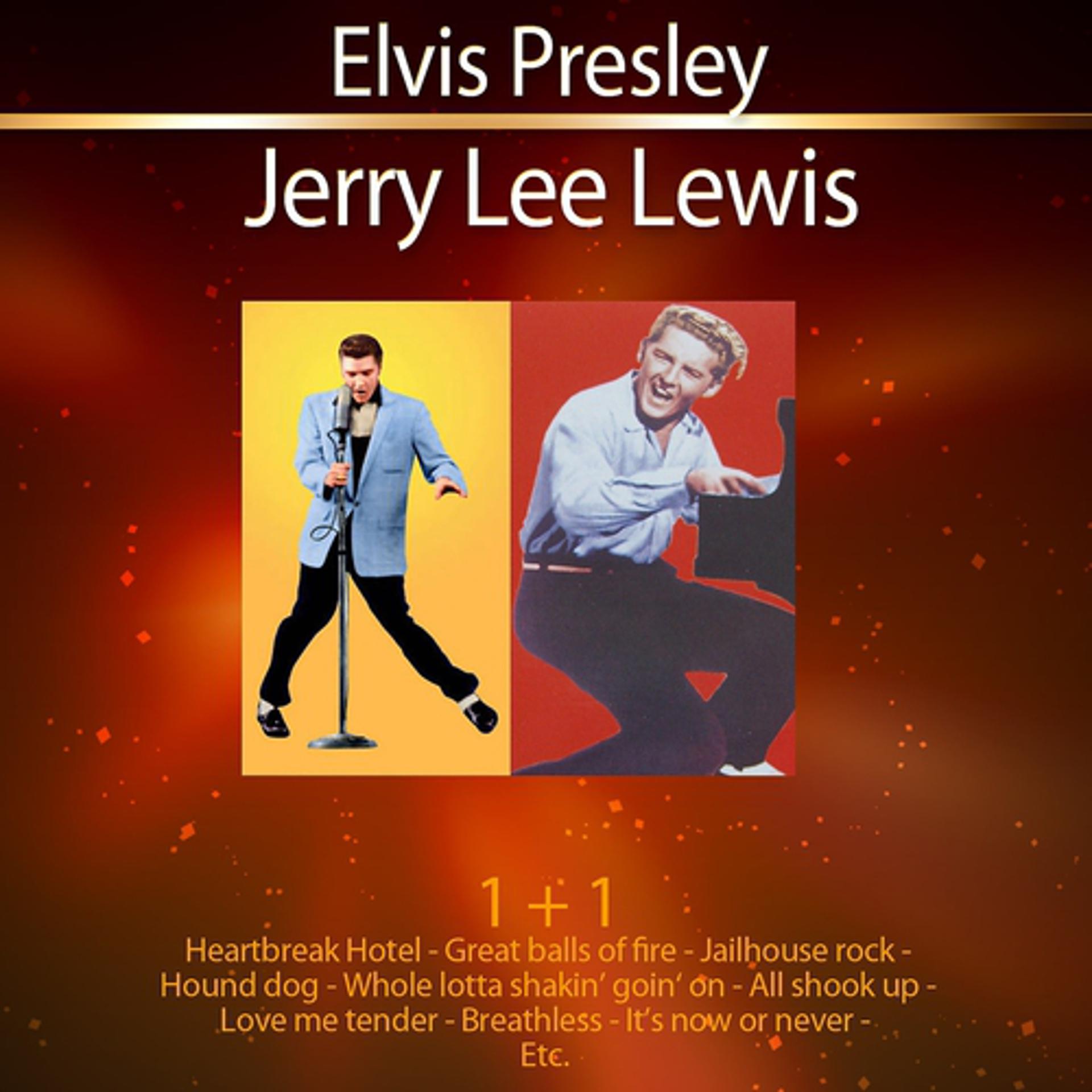 Постер альбома 1+1 Elvis Presley - Jerry Lee Lewis