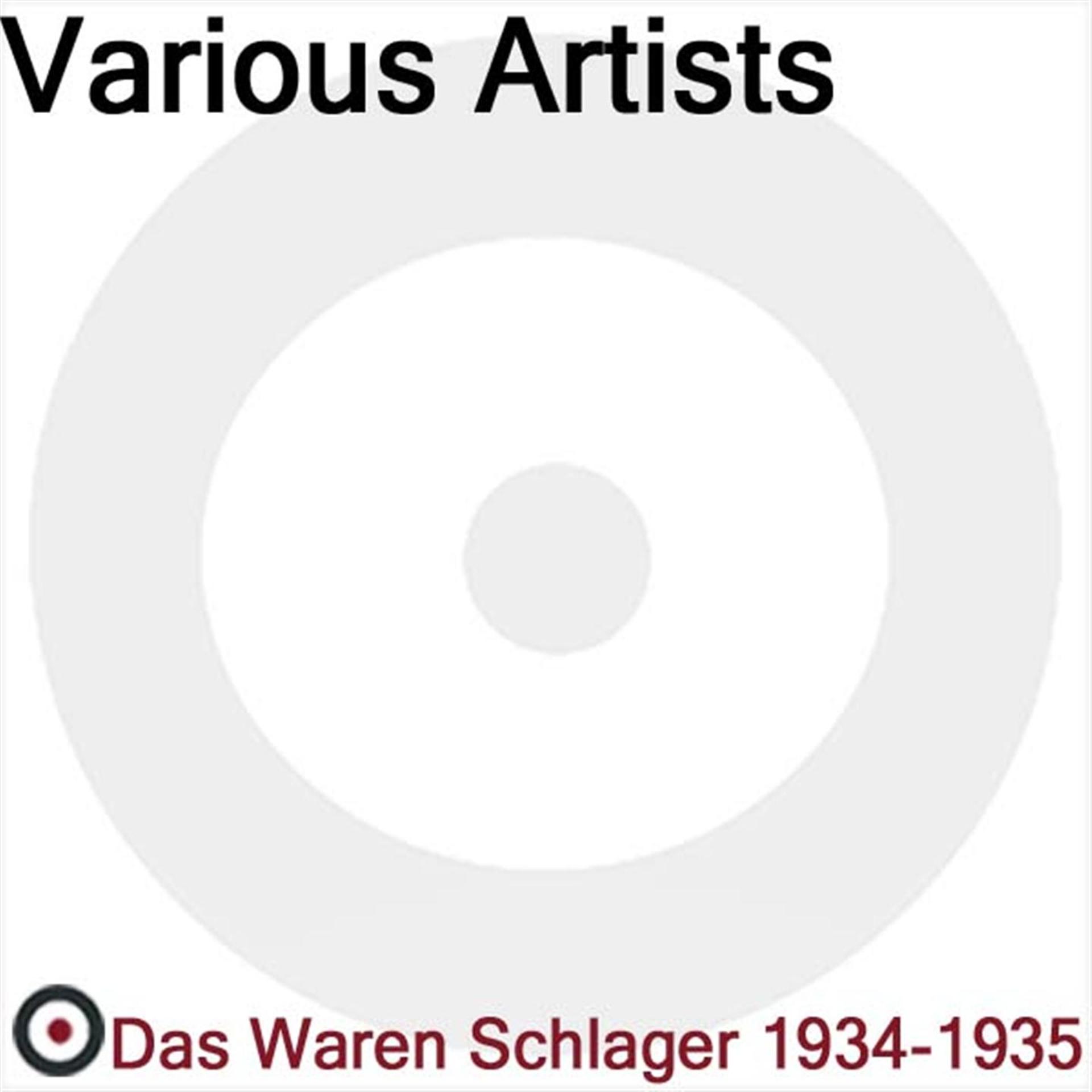 Постер альбома Das waren Schlager (1934 - 1935)