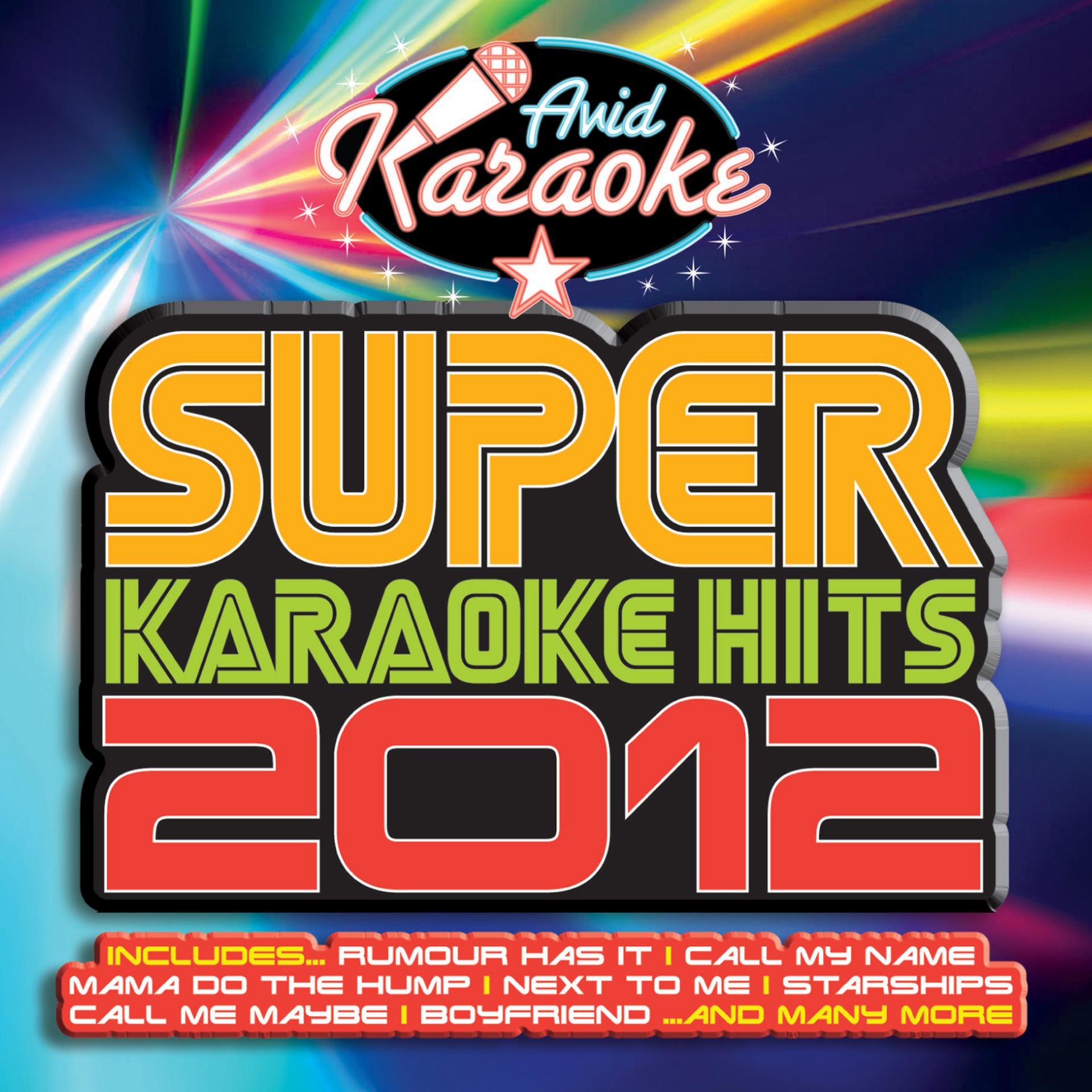 Постер альбома Super Karaoke Hits 2012 (Professional Backing Track Version)