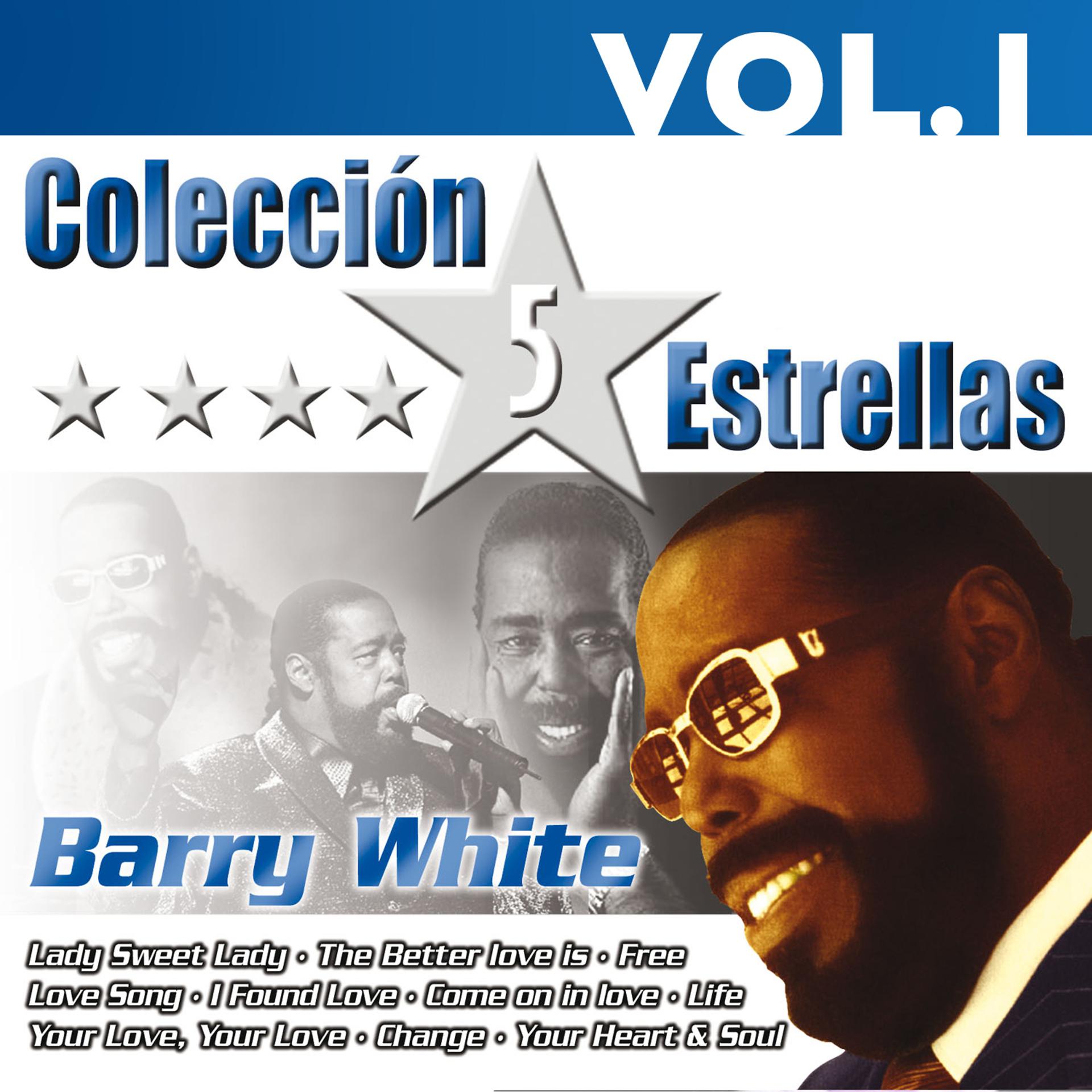 Постер альбома Colección 5 Estrellas. Barry White. Vol.1