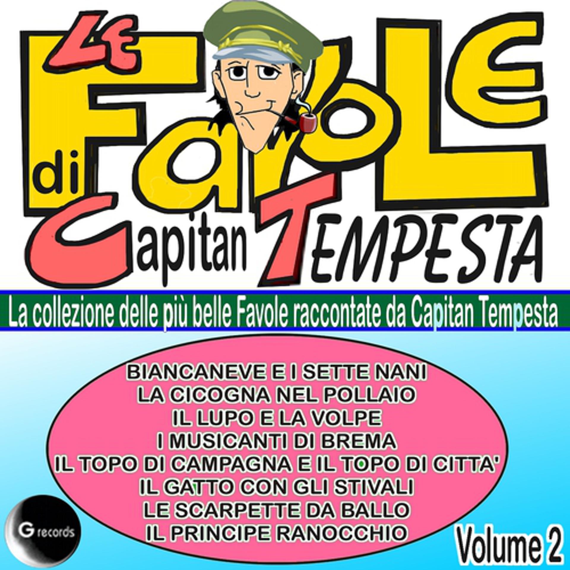 Постер альбома Le favole di capitan tempesta, vol. 2