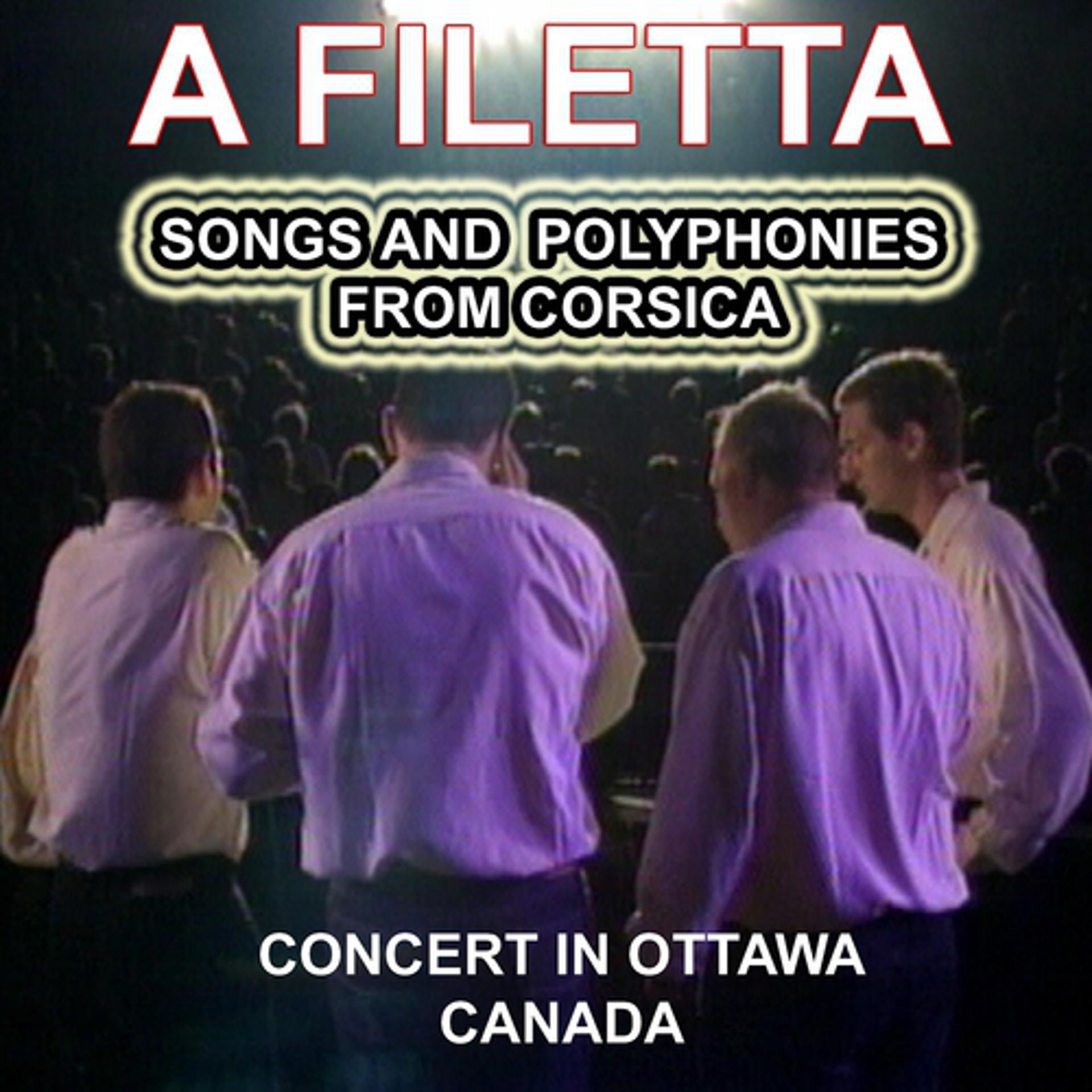 Постер альбома A Filetta - Songs and Polyphonies from Corsica