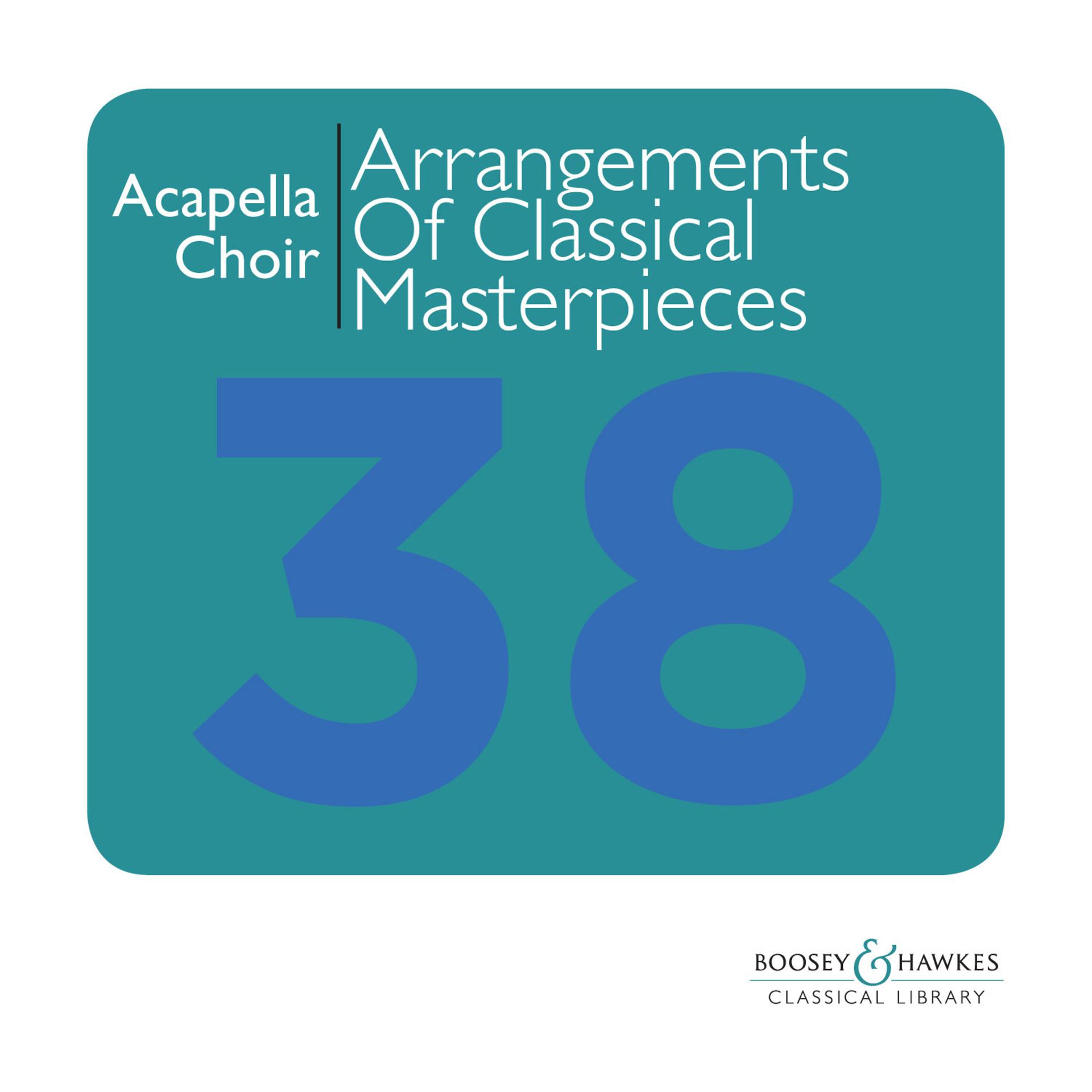 Постер альбома A Capella Choir: Arrangements of Classical Masterpieces for Chamber Choir