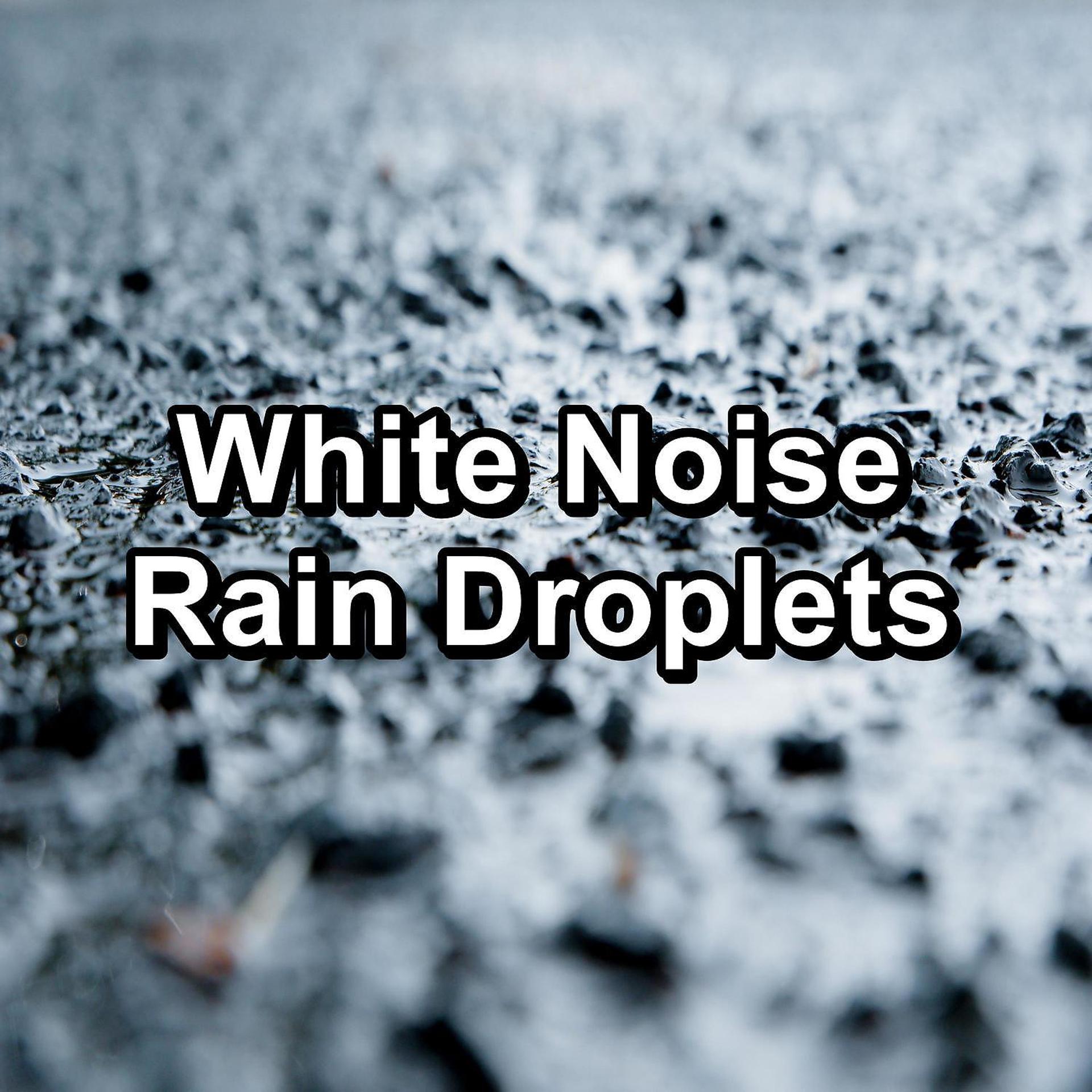 Постер альбома White Noise Rain Droplets