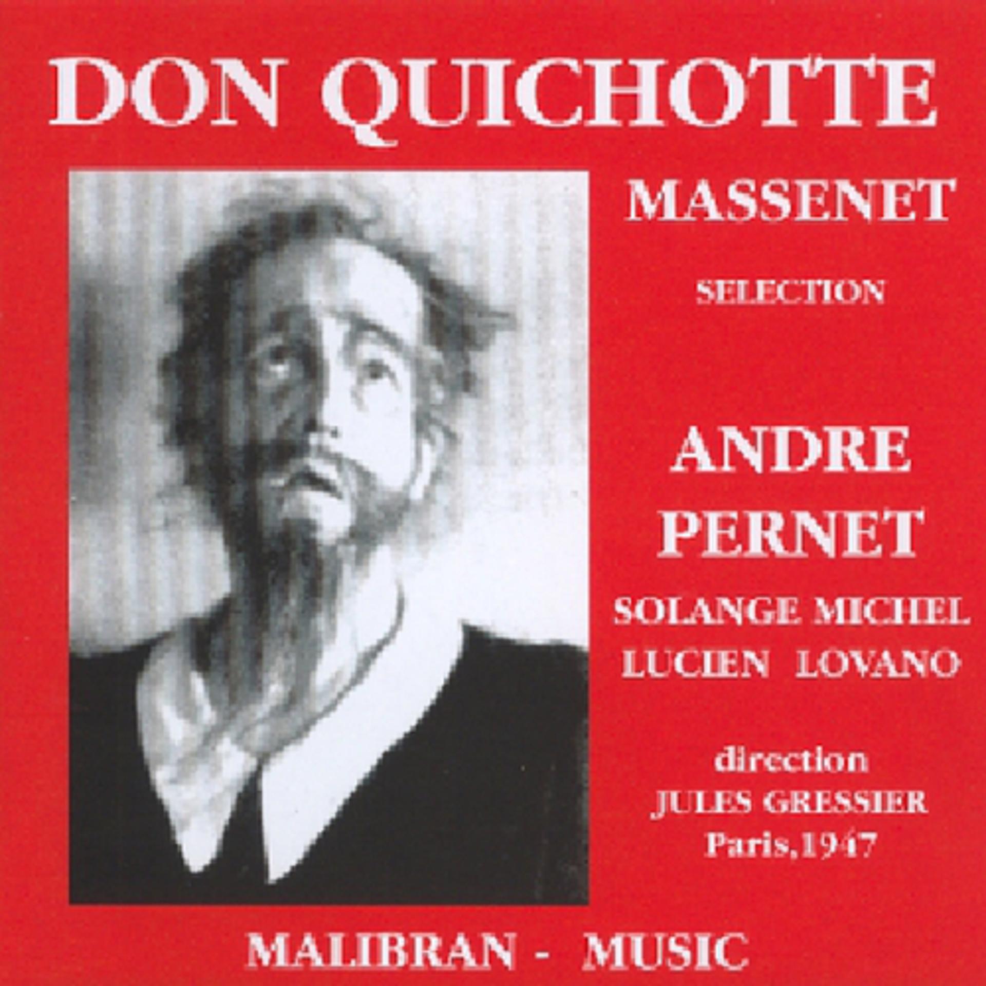 Постер альбома Jules Massenet : Don Quichotte
