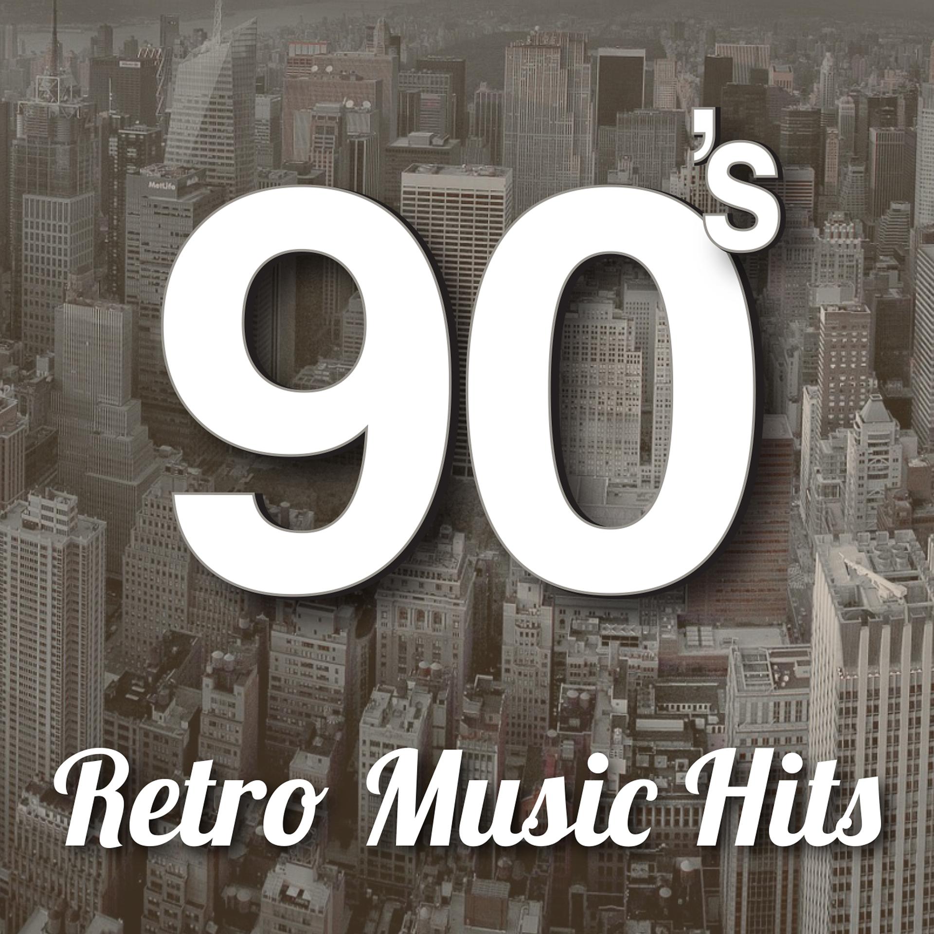 Постер альбома 90's Retro Music Hits: Música Romántica de los 90. Canciones Pop y Músicas Oldies en Inglés Años 1990's