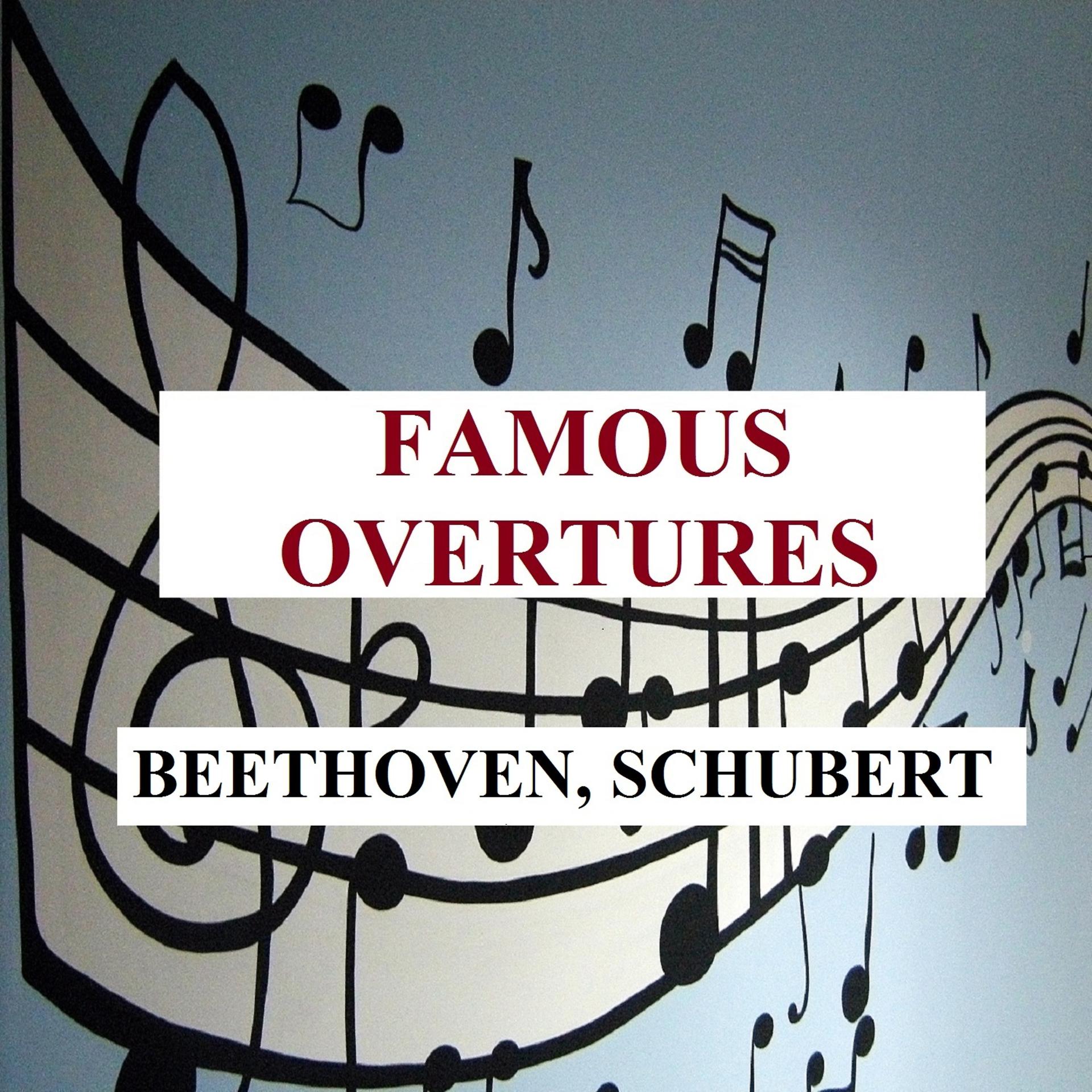 Постер альбома Famous Overtures - Beethoven, Schubert