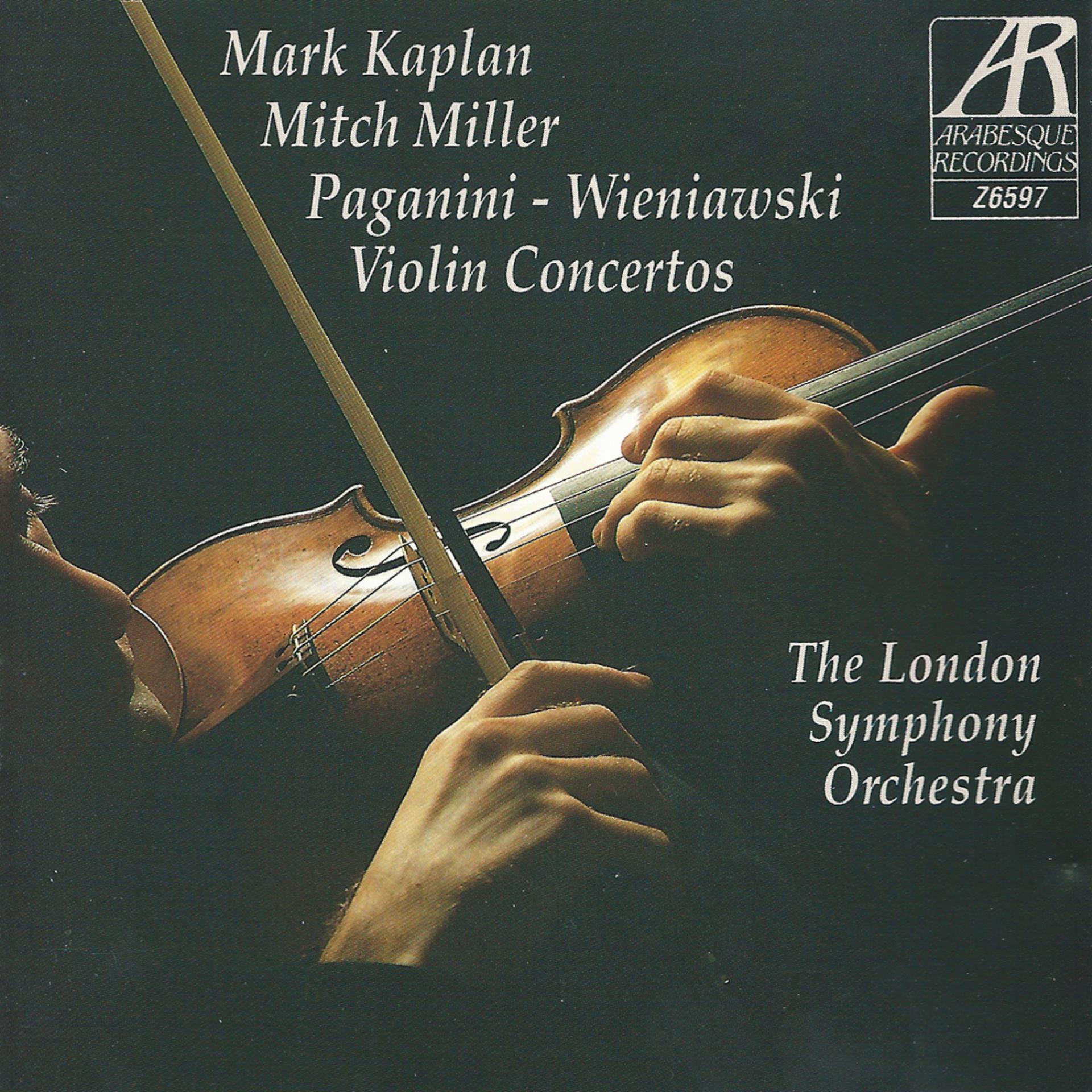 Постер альбома Paganini and Wieniawski: Violin Concertos