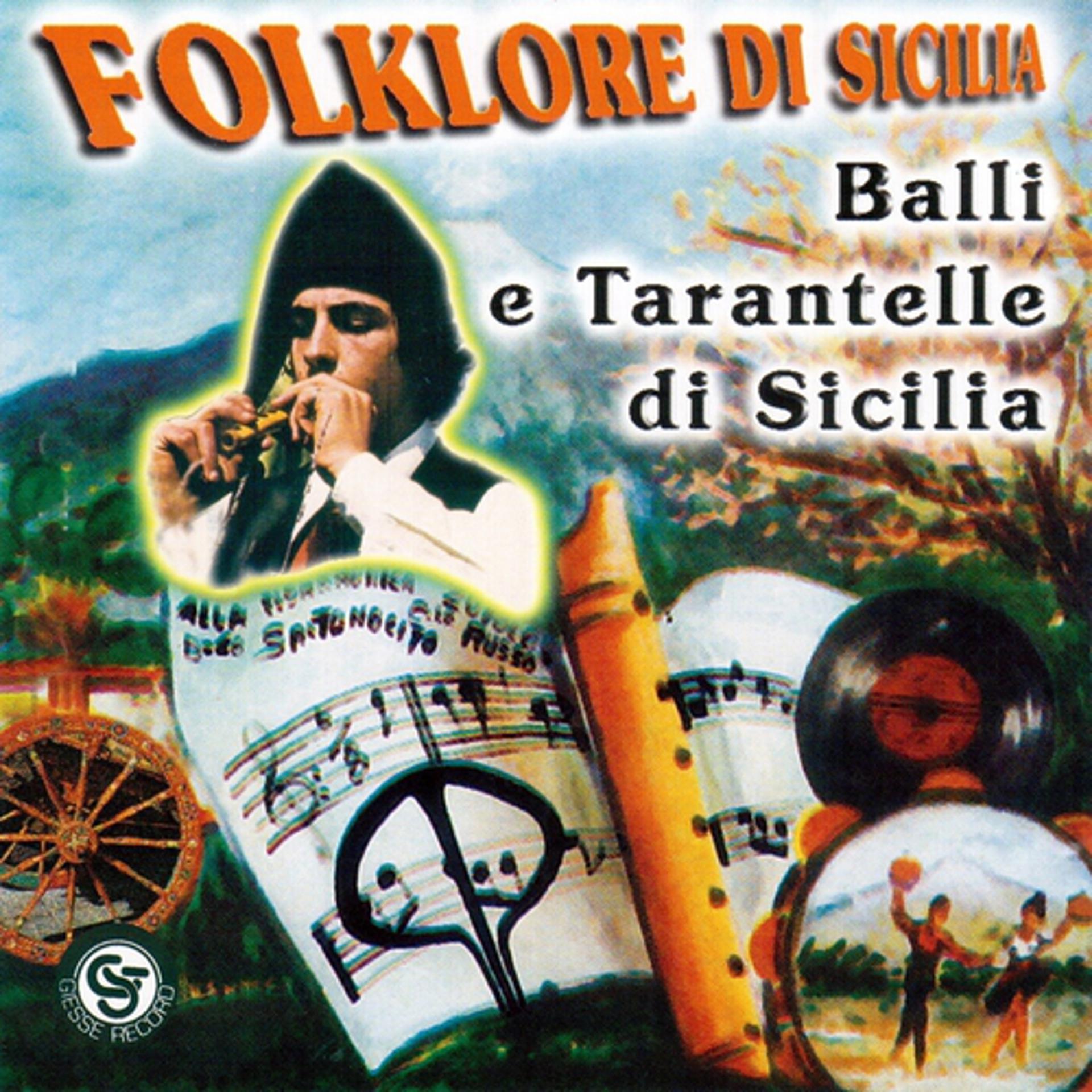 Постер альбома Balli e tarantelle di Sicilia