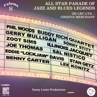 Постер альбома All Star Parade of Jazz and Blues Legends, Vol. 8 - The Jazz Saxophones
