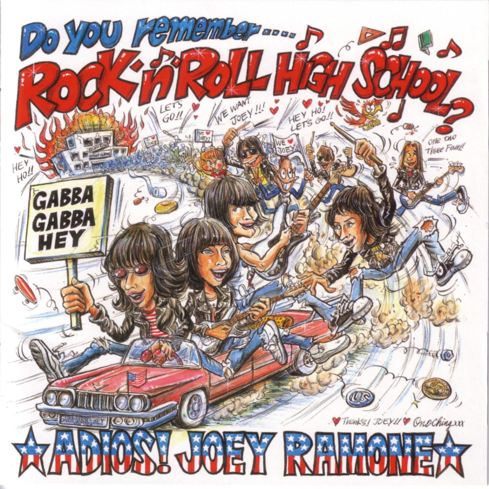 Постер альбома Do you remember ROCK'N' ROLL HIGH SCHOOL?~Adios Joey Ramone!!~