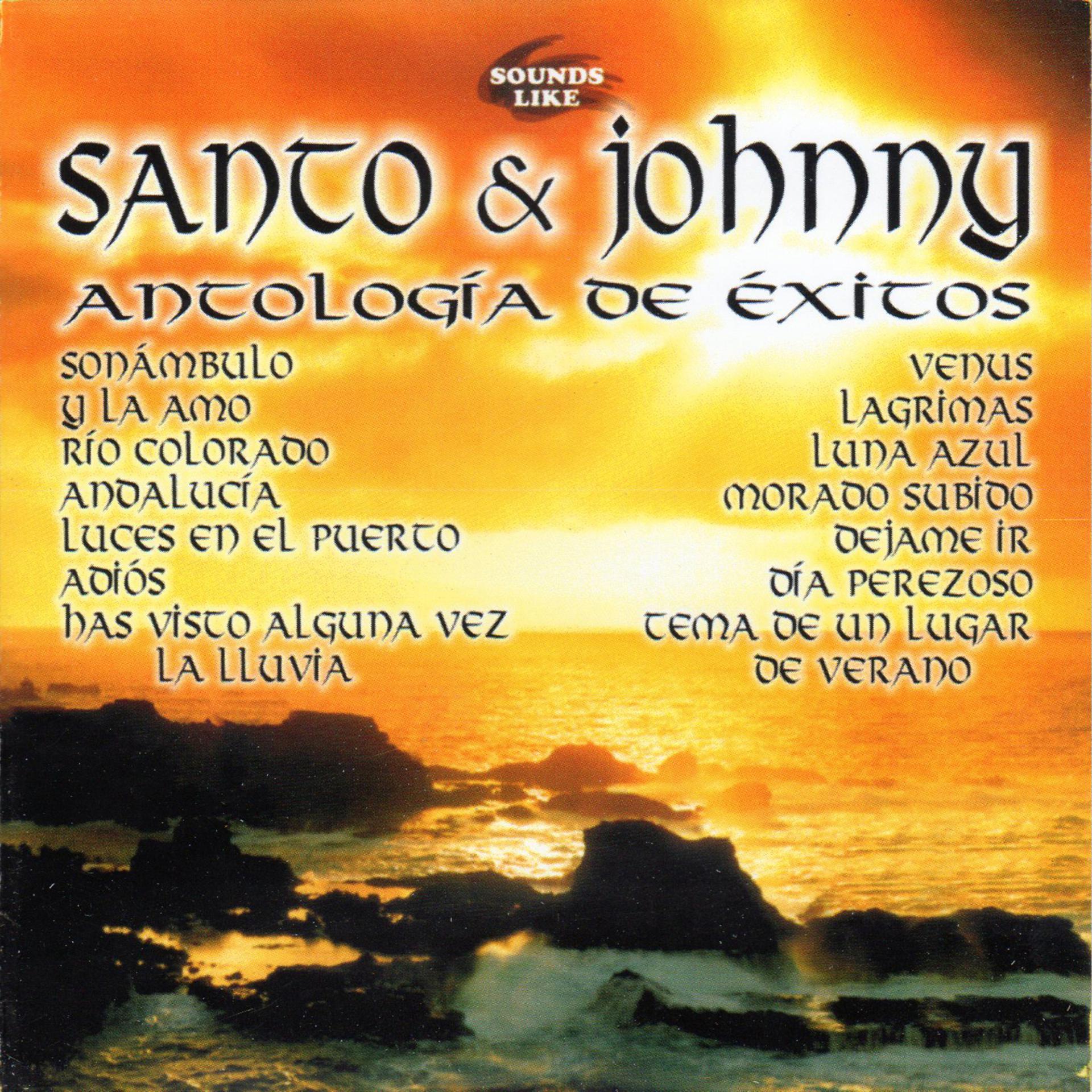 Постер альбома Santo y Johnny Antologia de Exitos