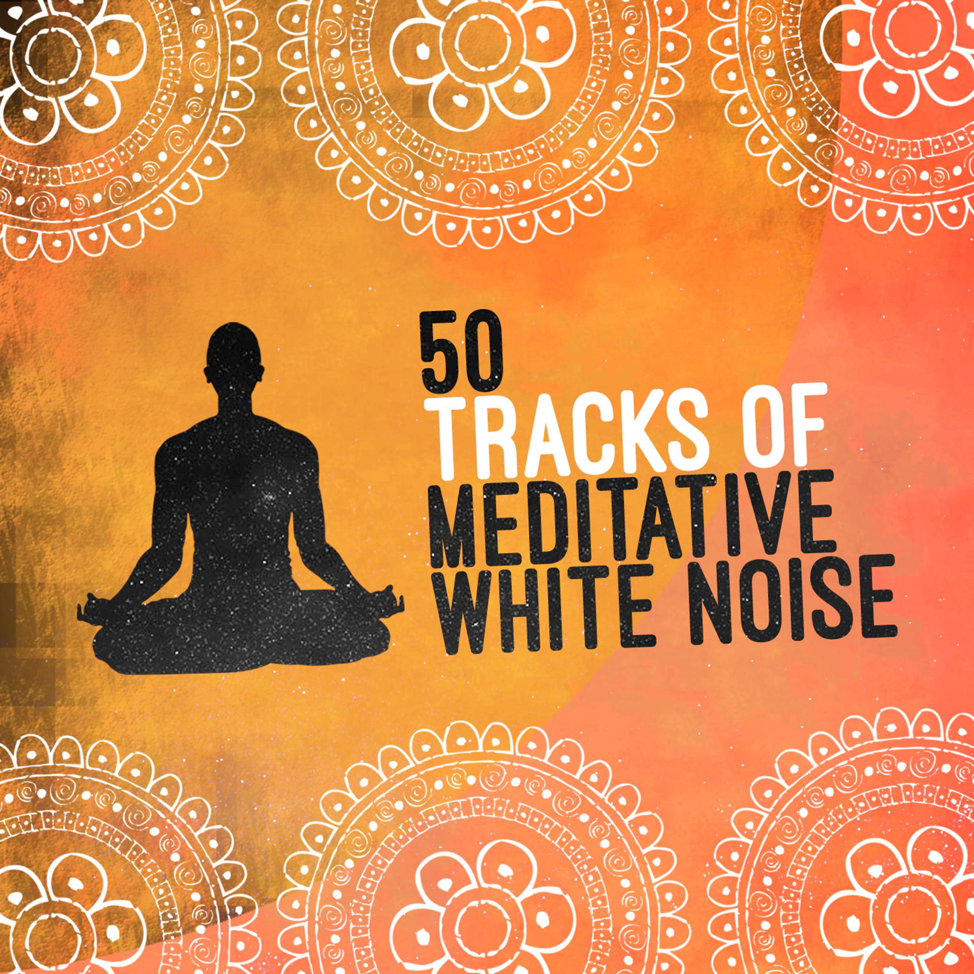Постер альбома 50 Tracks of Meditative White Noise: Soothing Static, Household Sounds, Sleep Aid, Personal Reflection, Focus