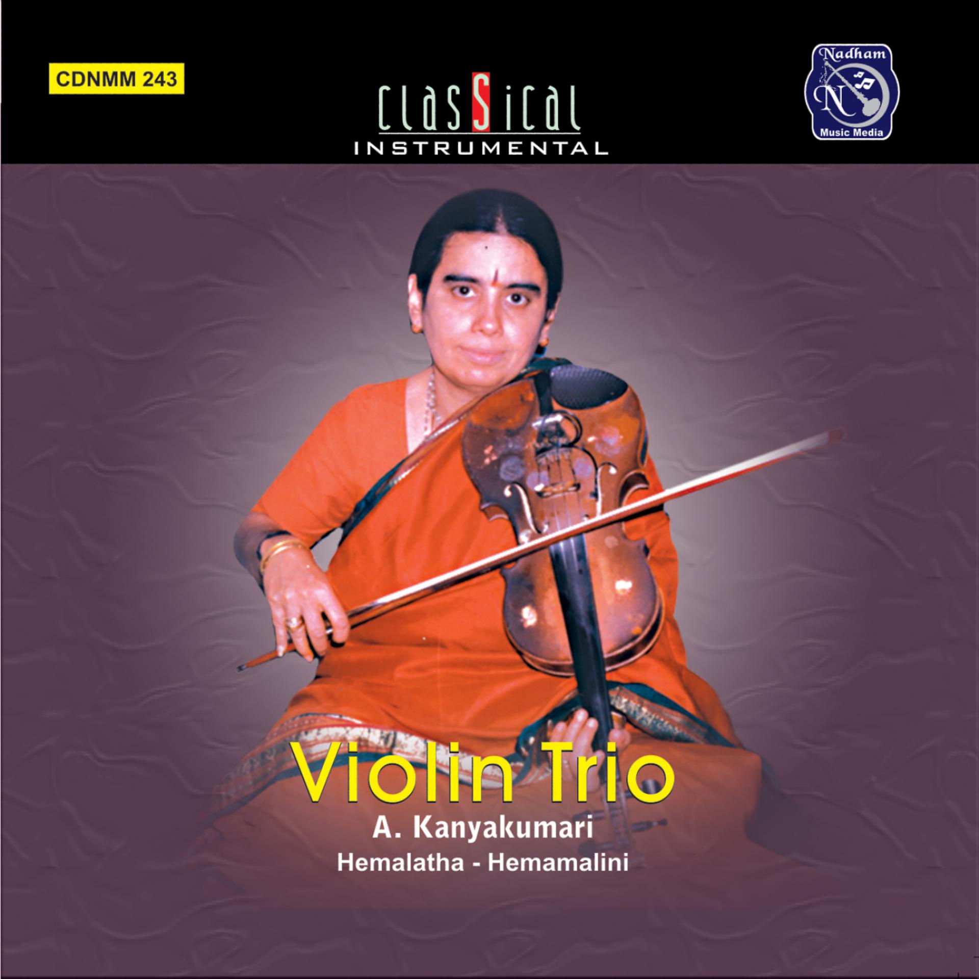 Постер альбома Violin Trio - A. Kanyakumari