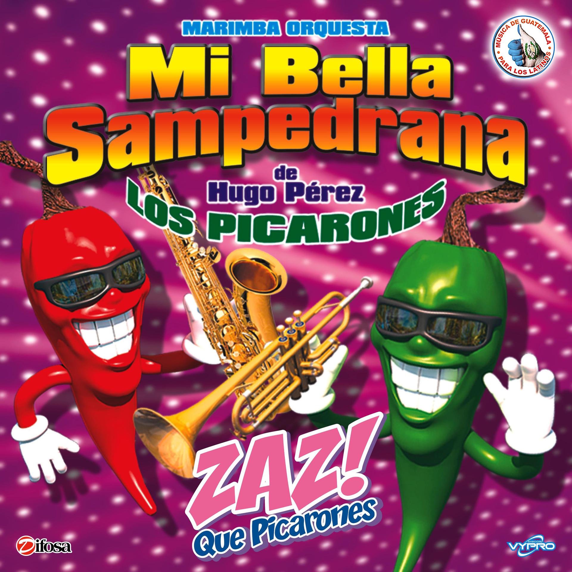 Постер альбома Zaz! Que Picarones. Música de Guatemala para los Latinos