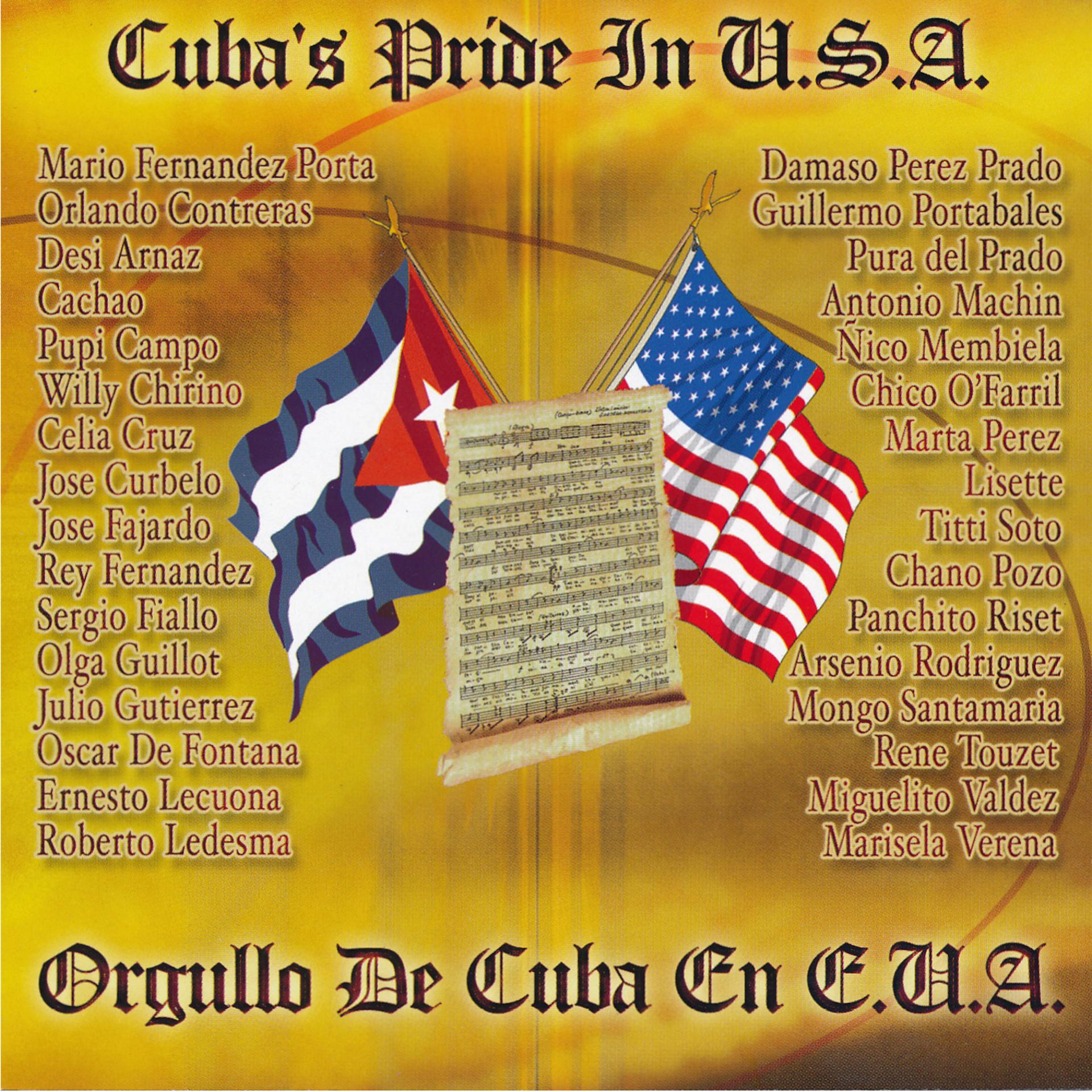 Постер альбома Orgullo de Cuba en E.U.A