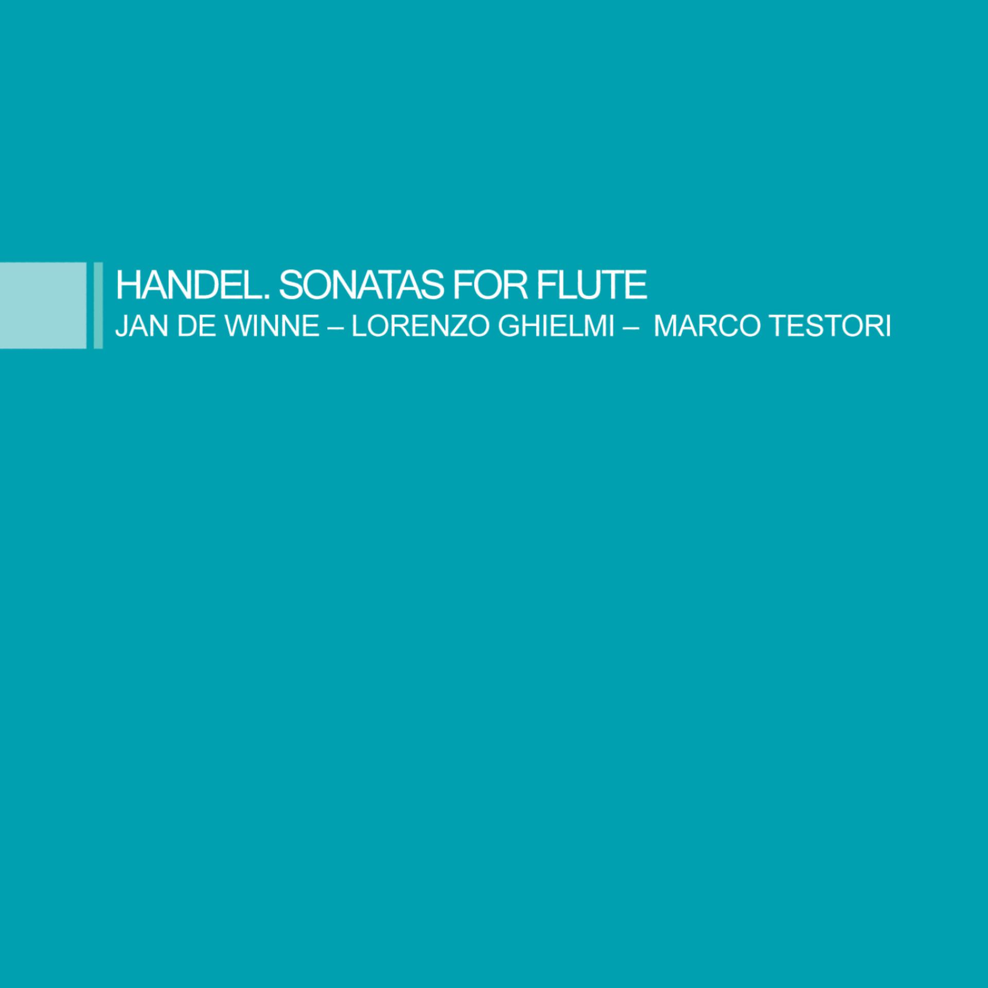 Постер альбома Handel. Sonatas for flute and basso continuo