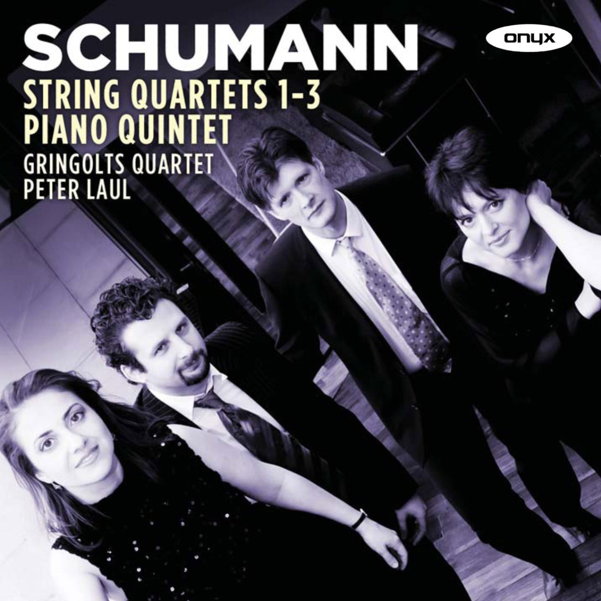 Постер альбома Schumann: String Quartets 1-3, Piano Quintet