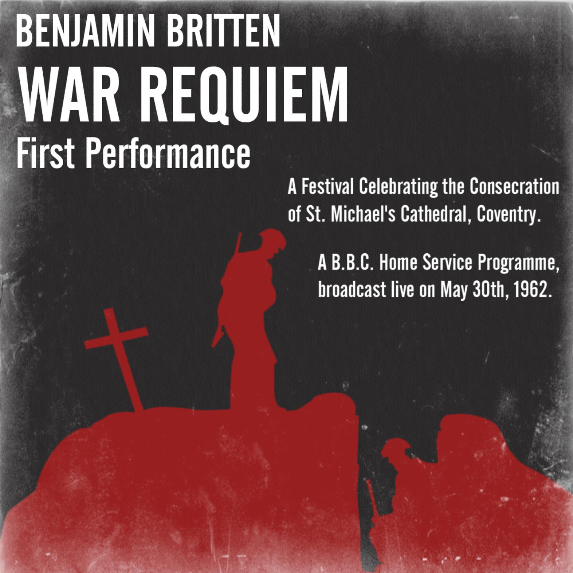 Постер альбома WAR REQUIEM (First Performance) 30th May 1962