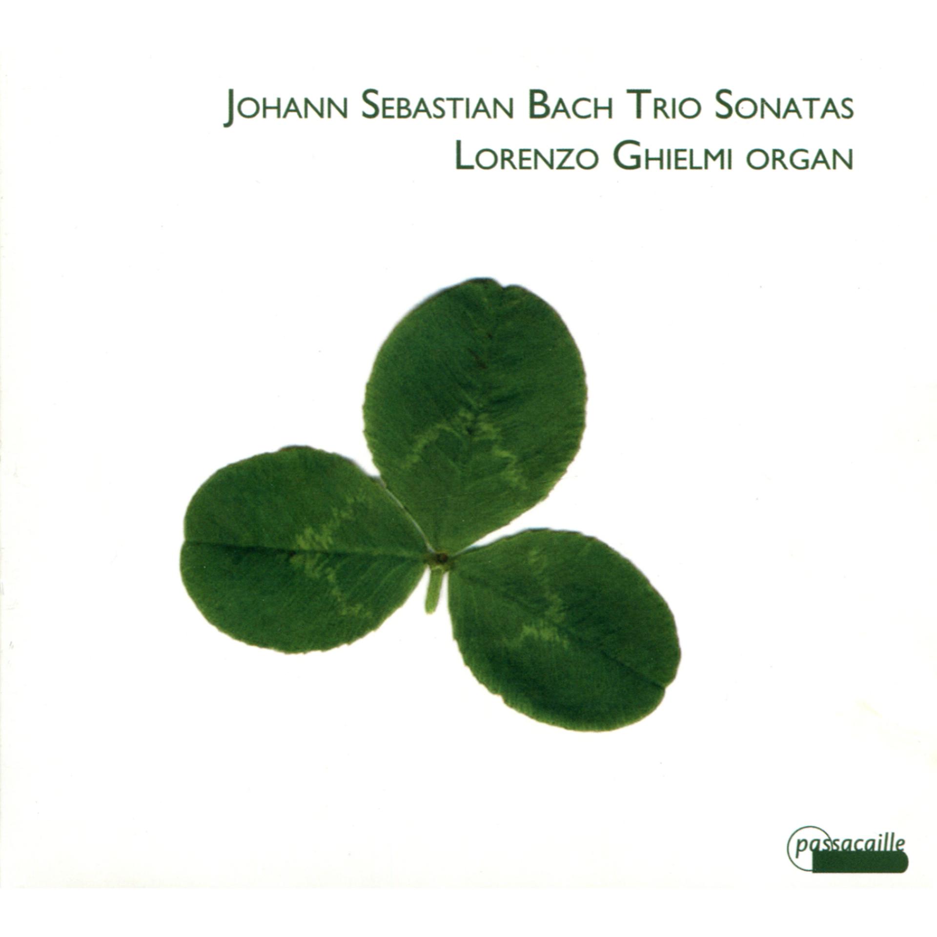 Постер альбома Johann Sebastian Bach - OrganTrio Sonatas