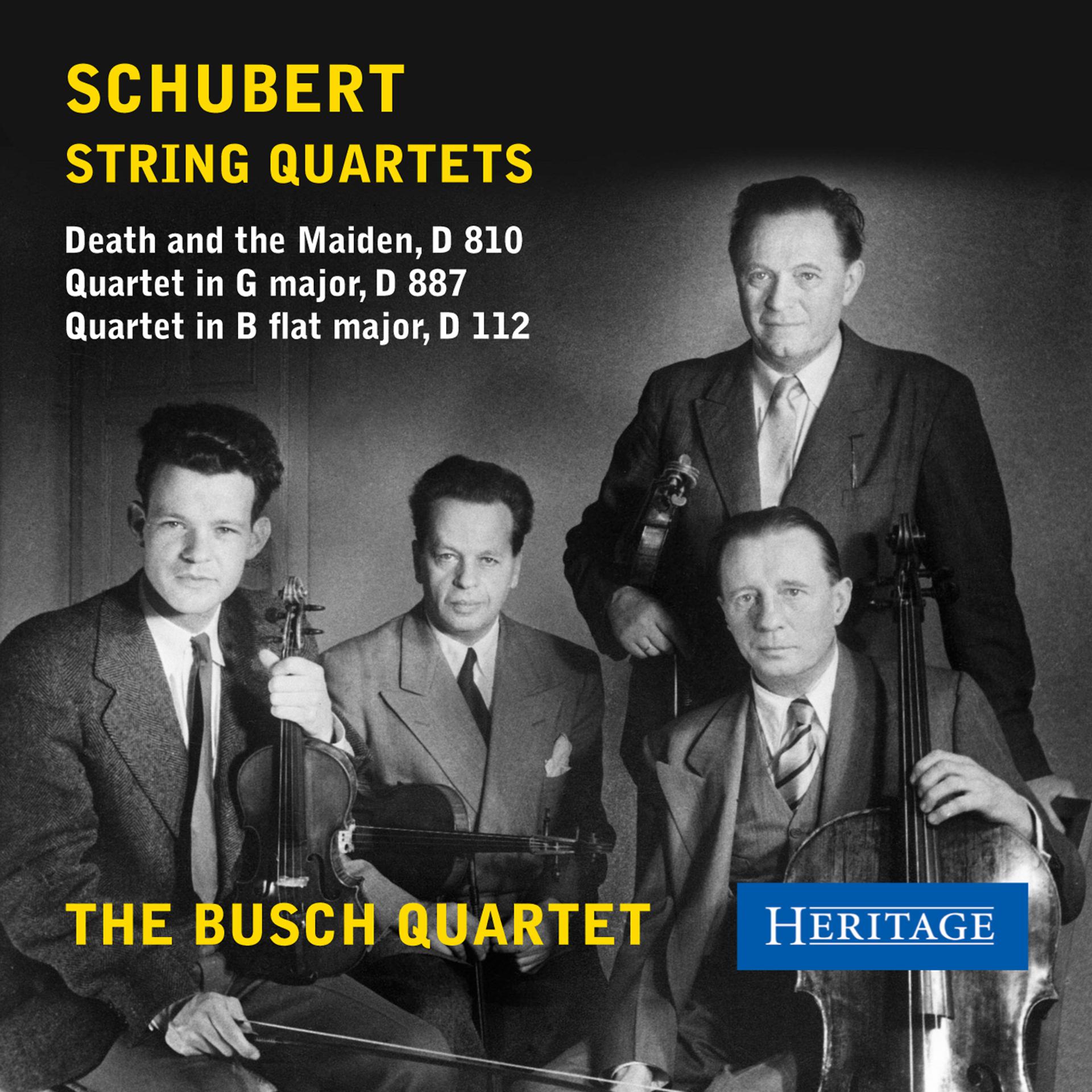 Постер альбома Schubert: String Quartets