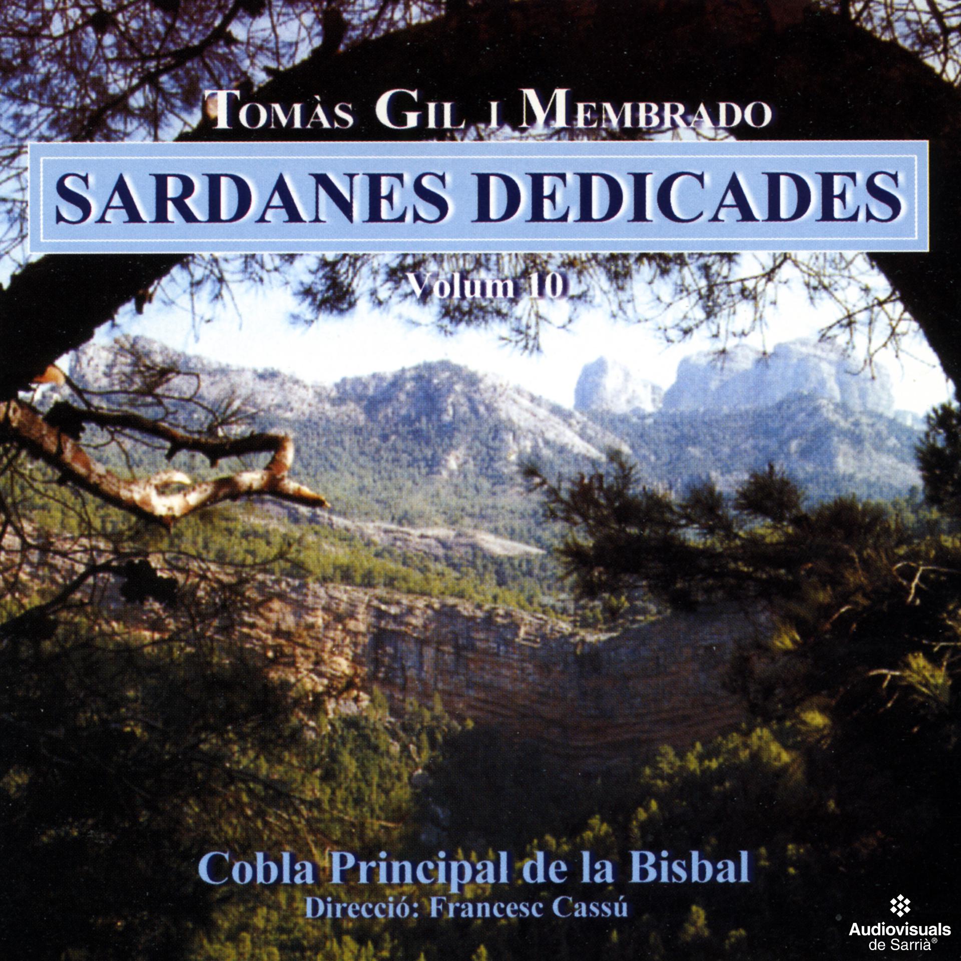 Постер альбома Tomás Gil i Membrado. Sardanes Dedicades. Vol. 10