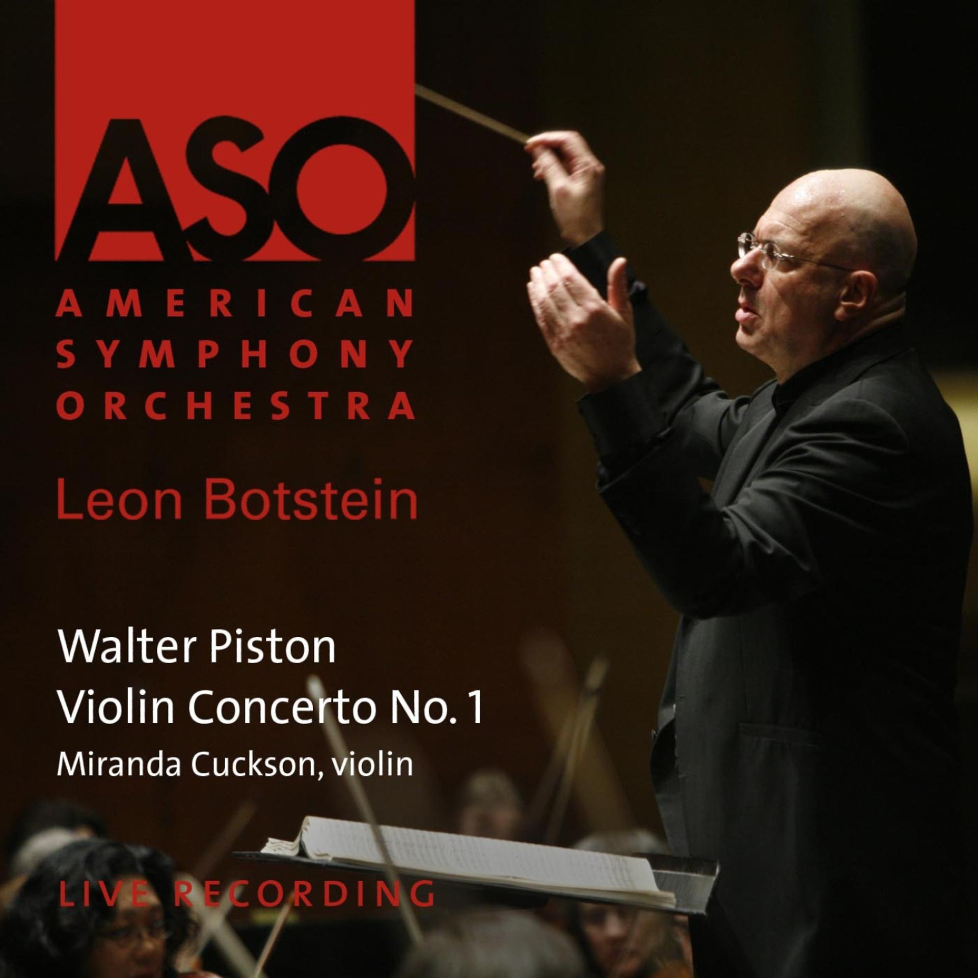 Постер альбома Piston: Violin Concerto No. 1