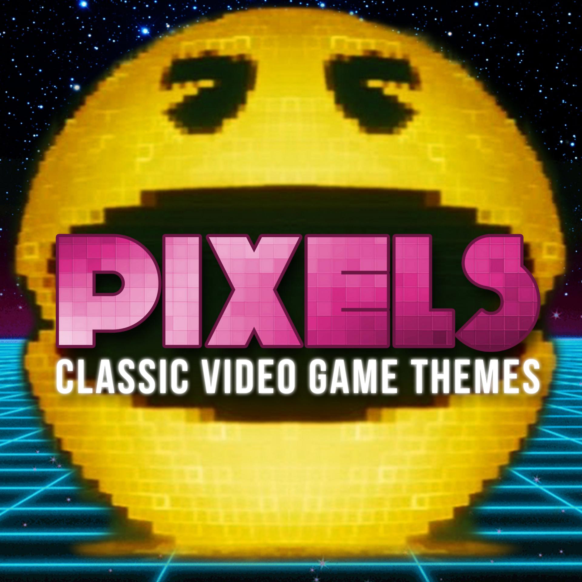 Постер альбома Pixels - Retro Video Game Themes