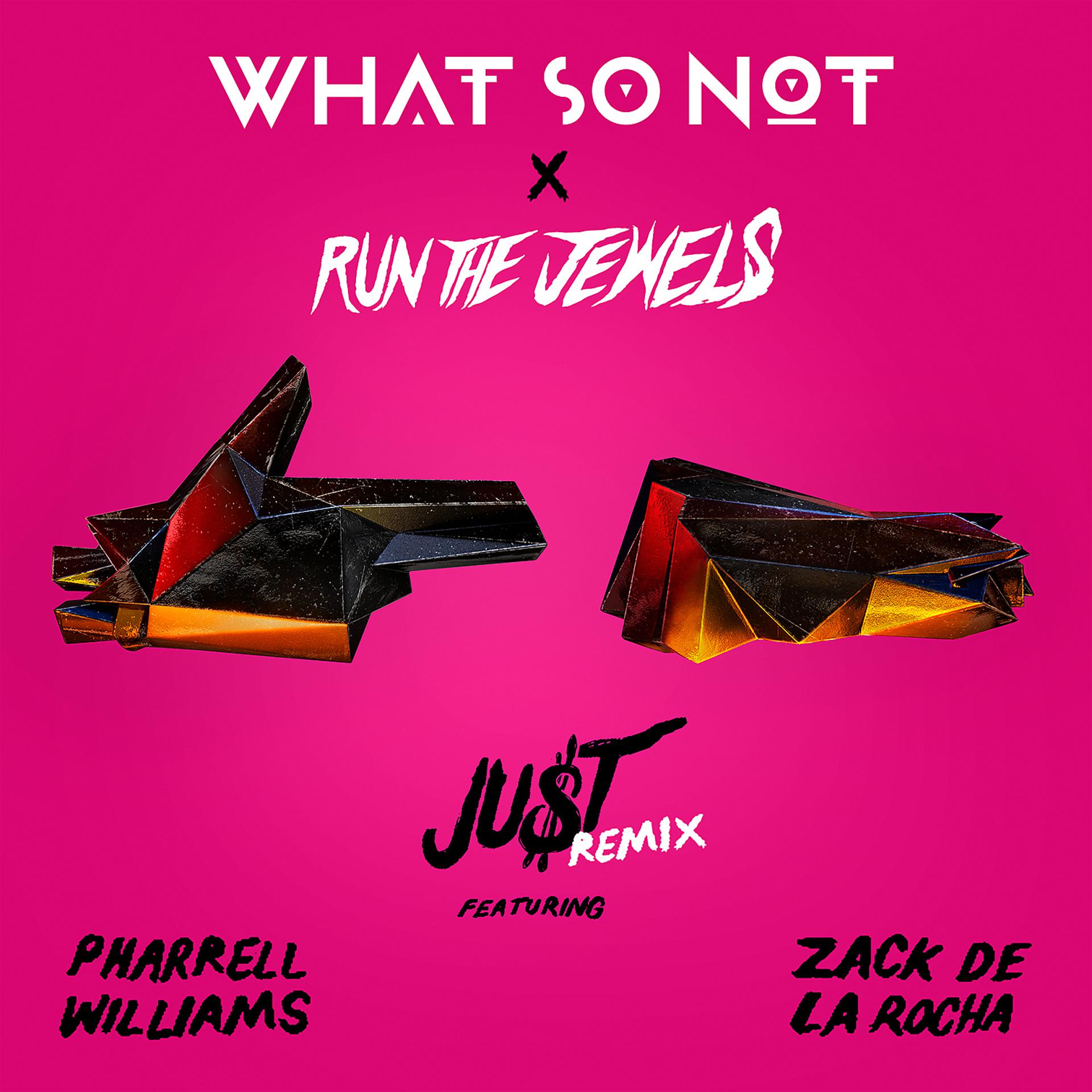 Постер альбома JU$T (feat. Pharrell Williams & Zack de la Rocha) [Remix]