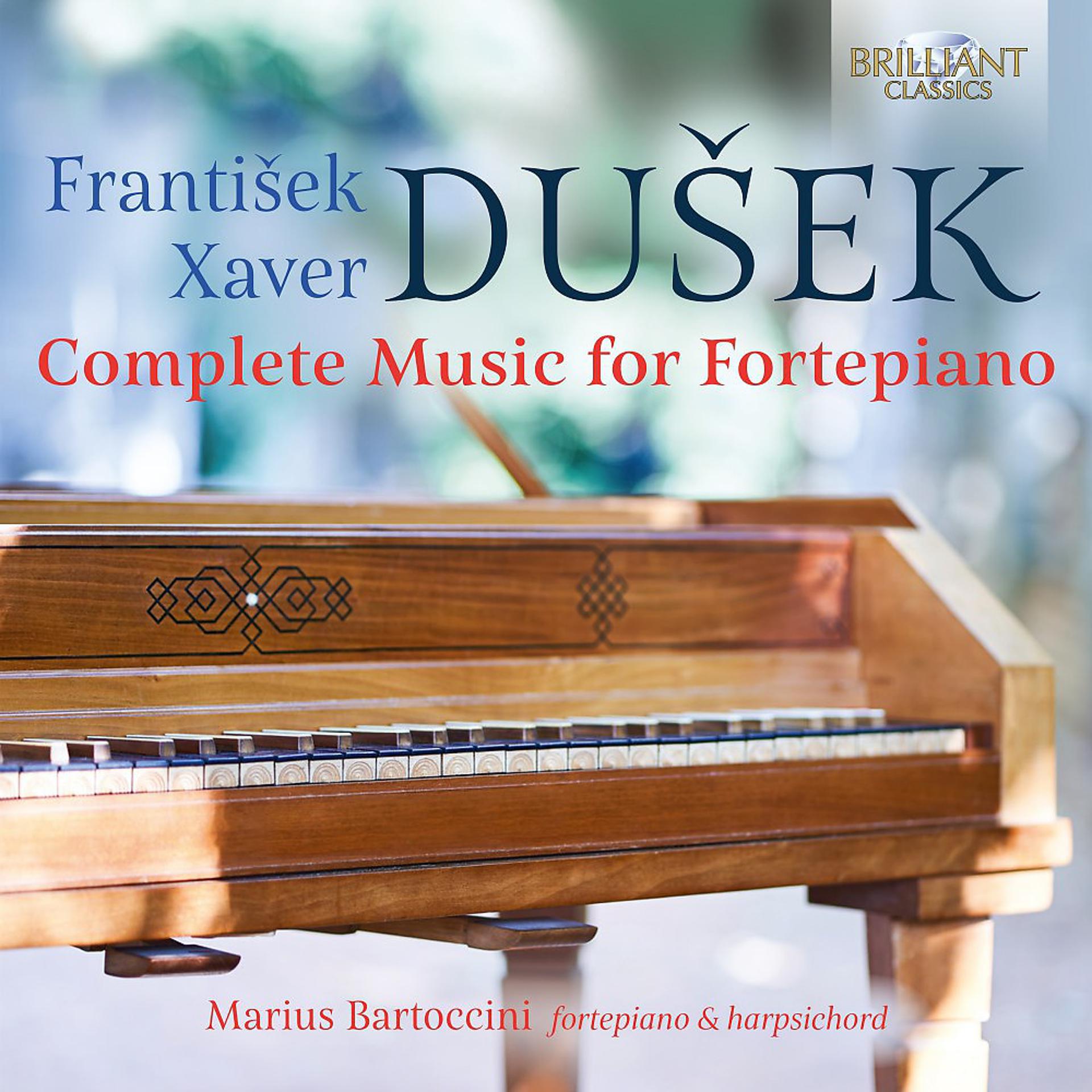 Постер альбома F.X. Dusek: Complete Music for Fortepiano