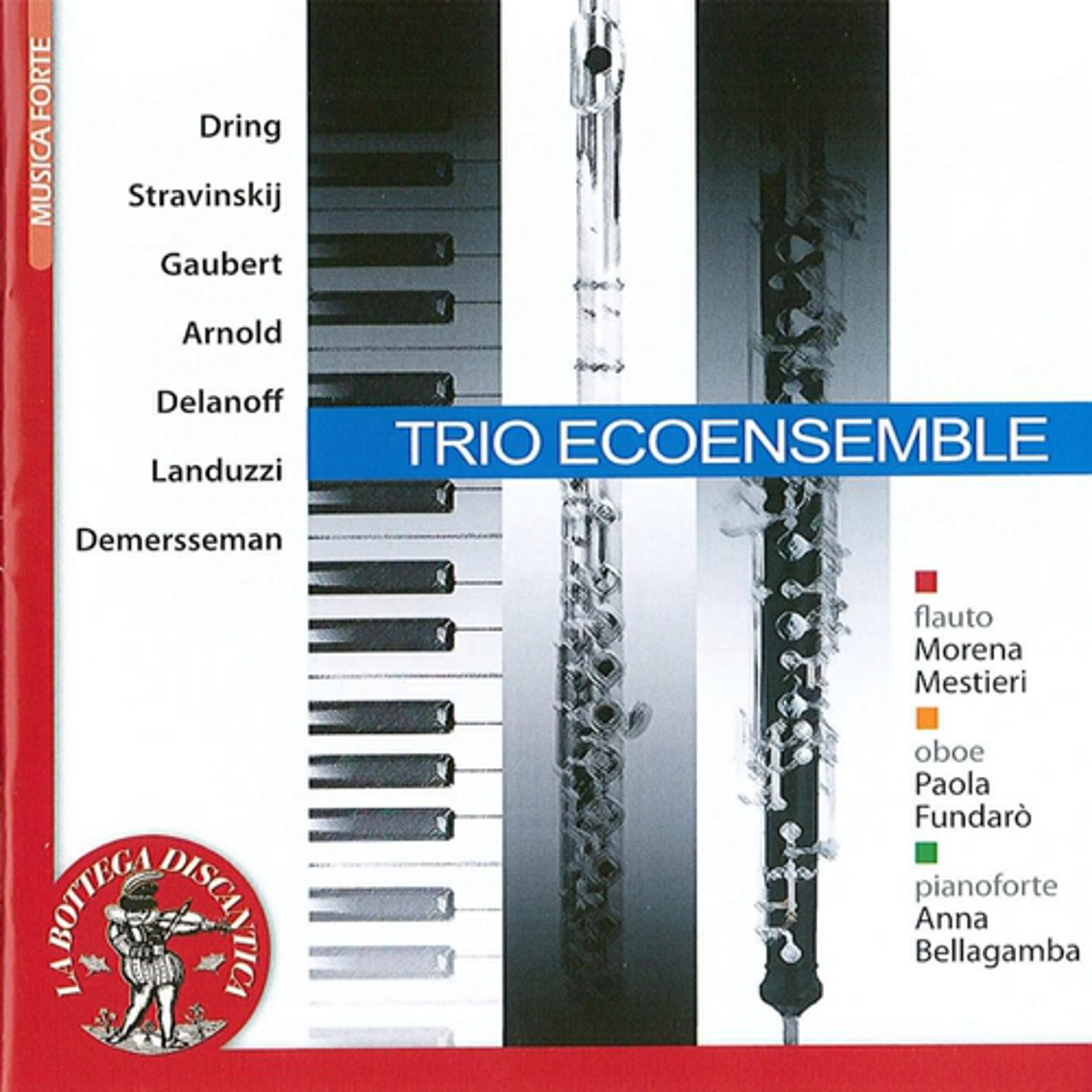 Постер альбома Trio Ecoensemble: Flauto, oboe, pianoforte