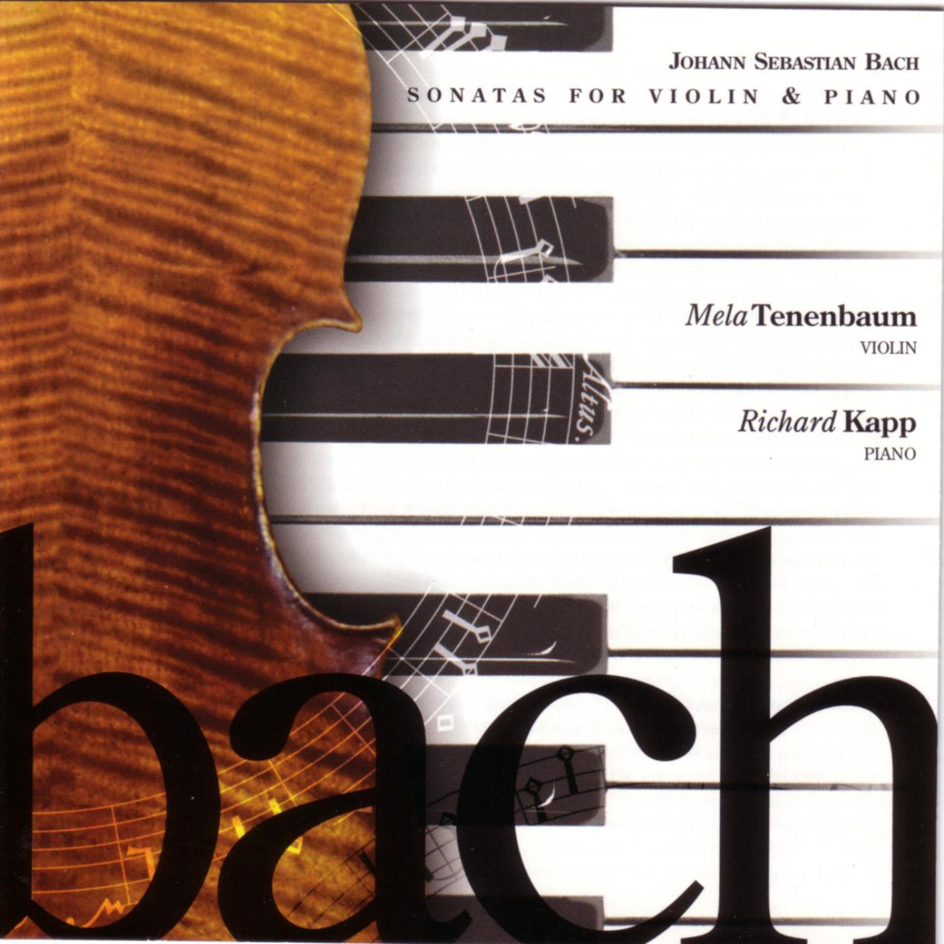 Постер альбома Bach - Sonatas for Violin and Piano