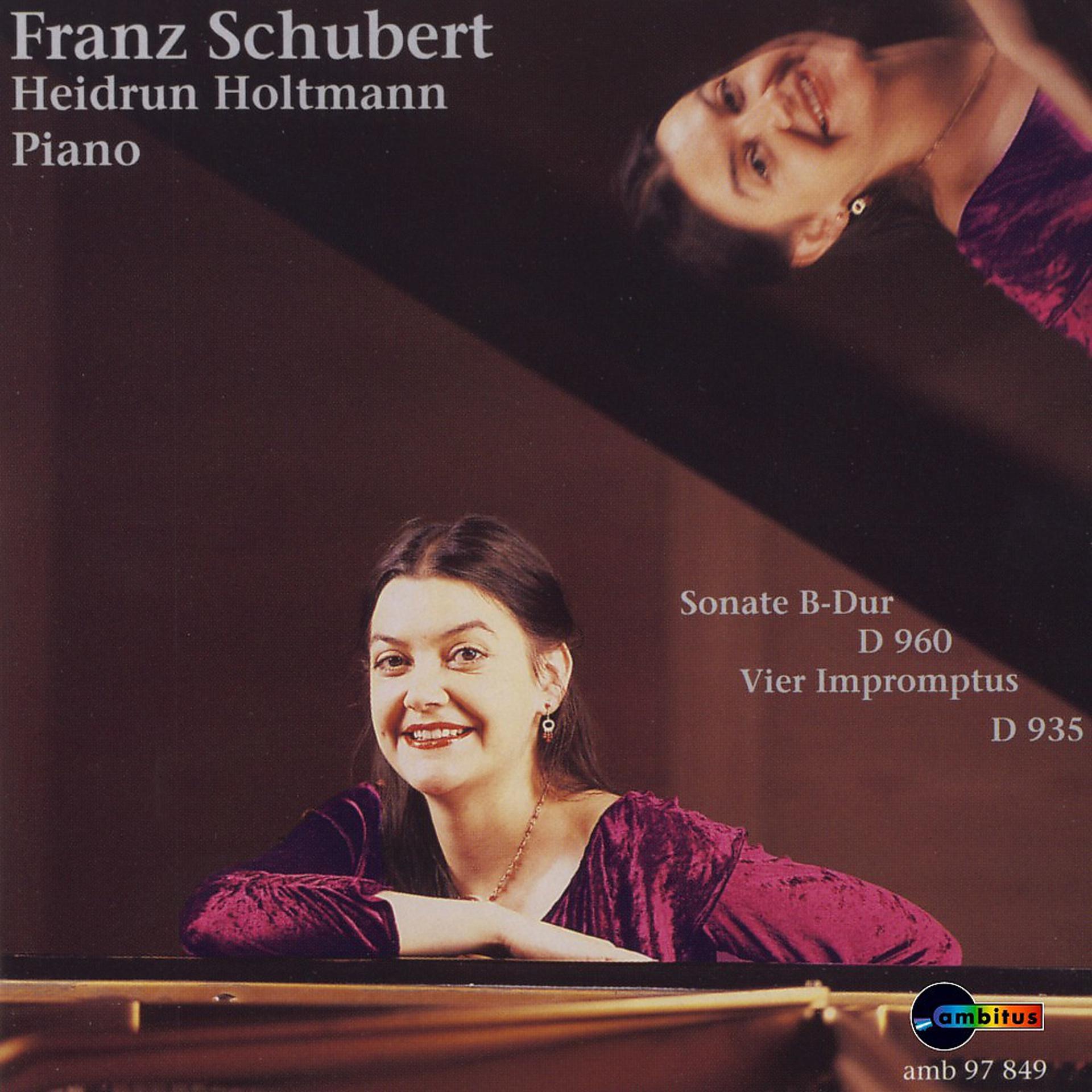 Постер альбома Franz Schubert (Sonate B-Dur, D 960 - Vier Impromptus, D 935)