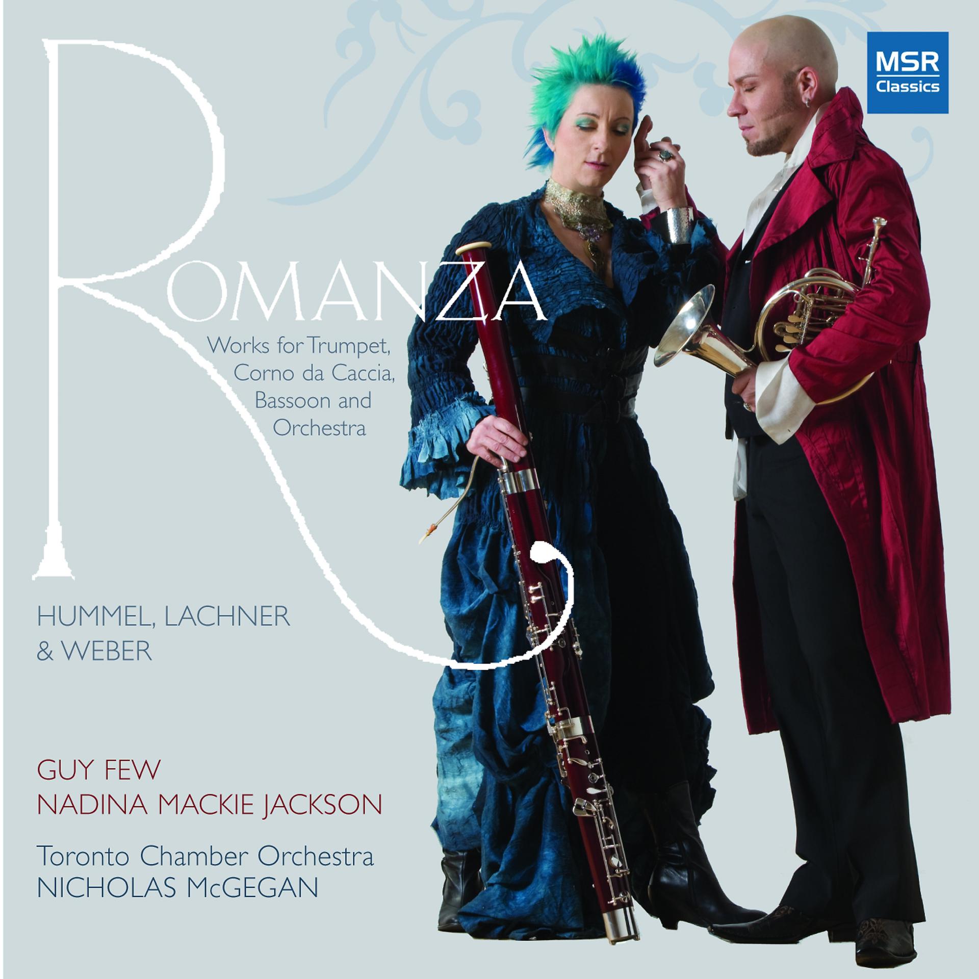 Постер альбома Romanza - Works for Trumpet, Corno da Caccia, Bassoon and Orchestra