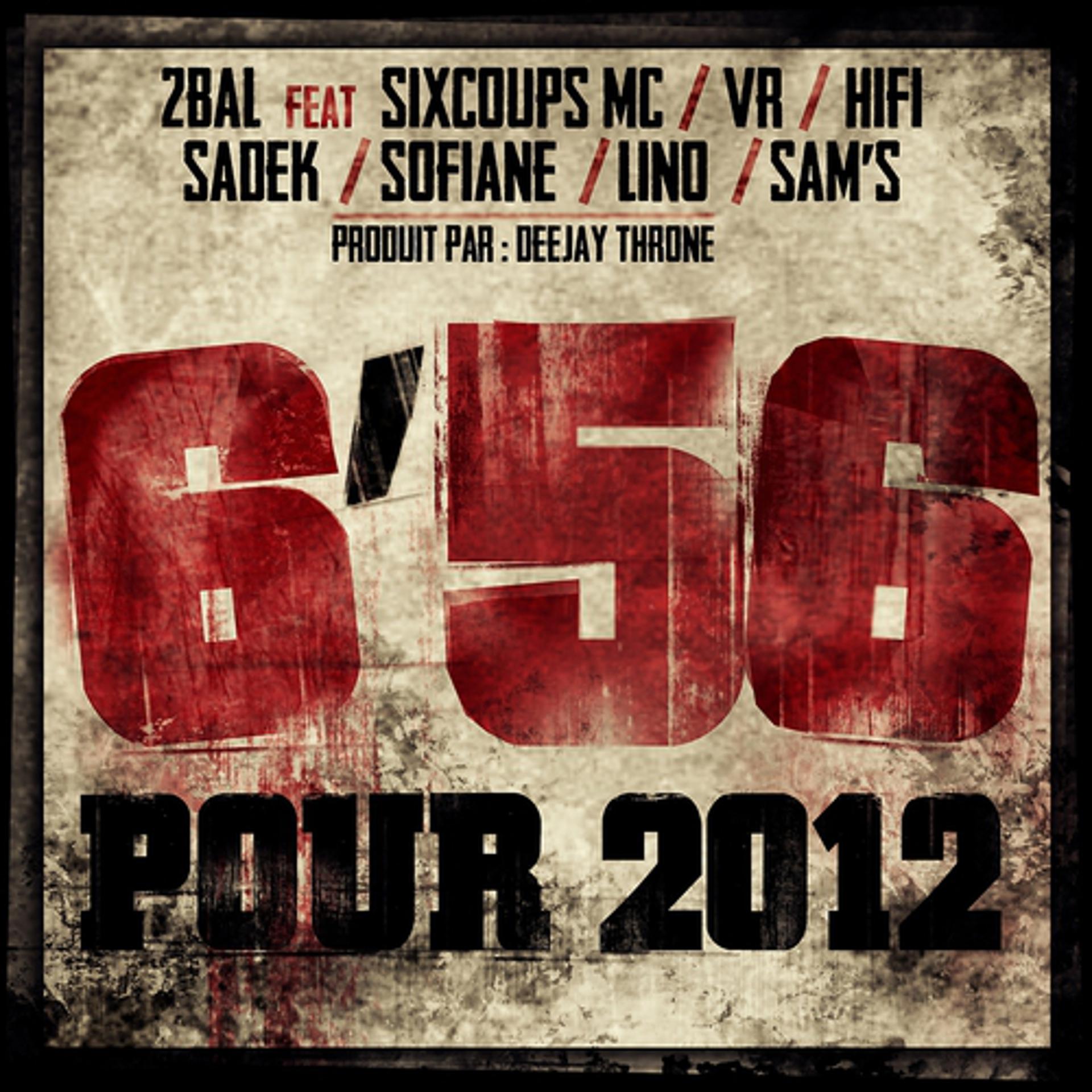 Постер альбома 6'56 pour 2012