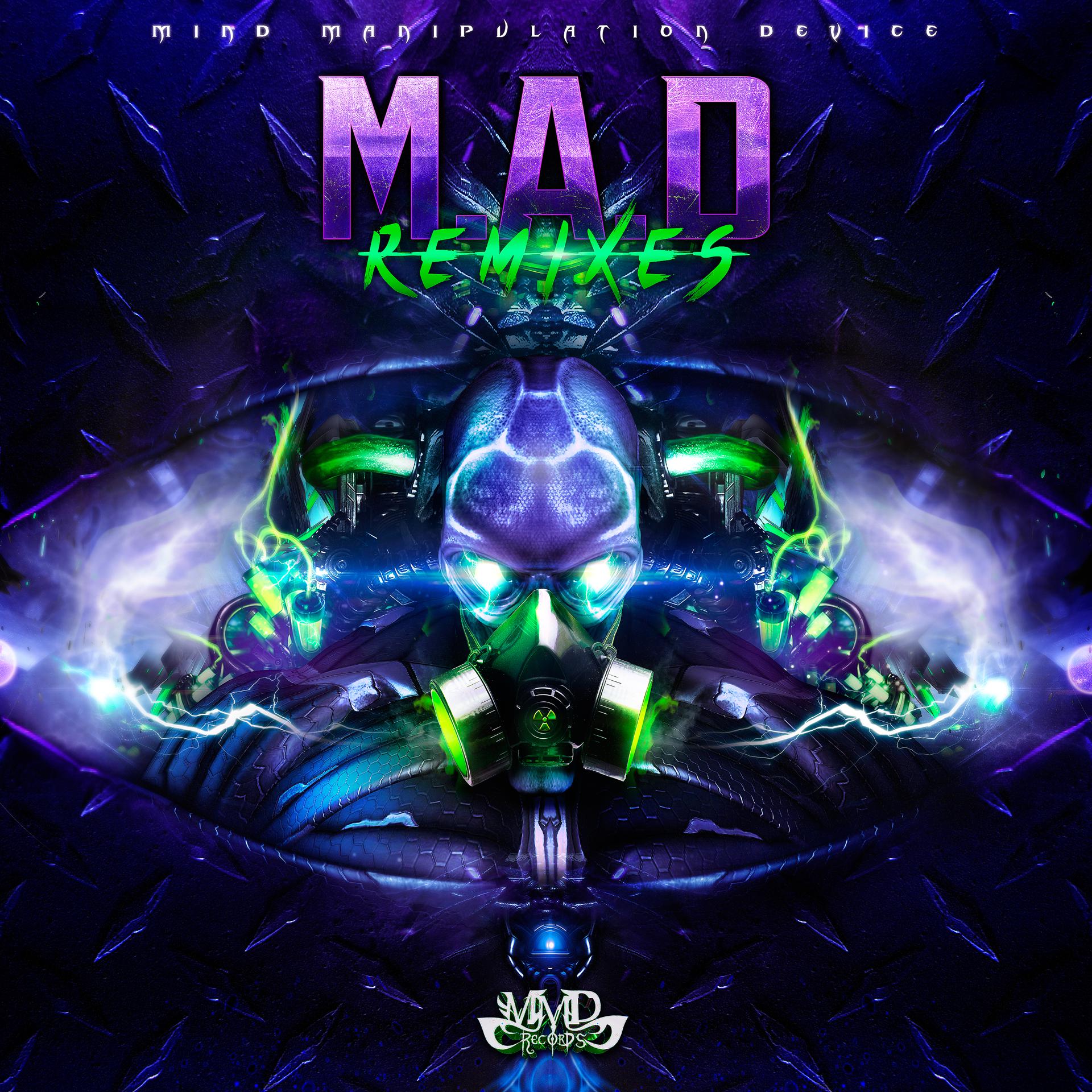 Постер альбома M.A.D. Remixes