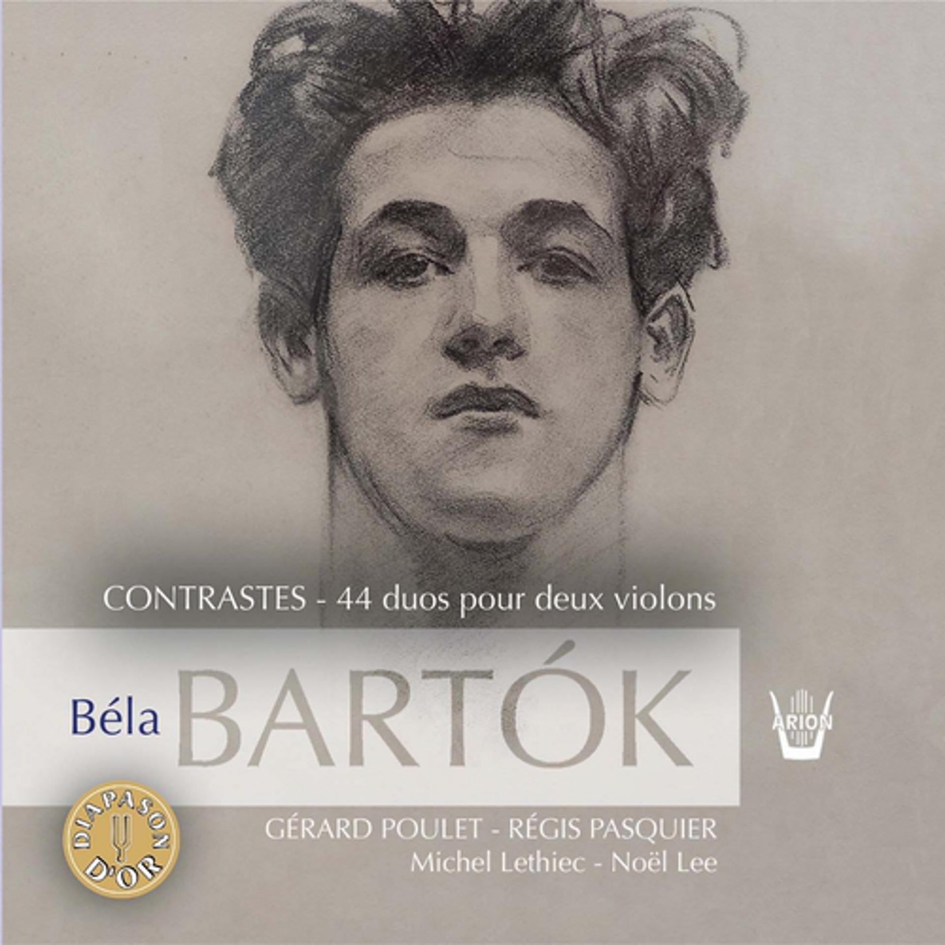 Постер альбома Bartok : Contrastes et 44 Duos pour 2 violons