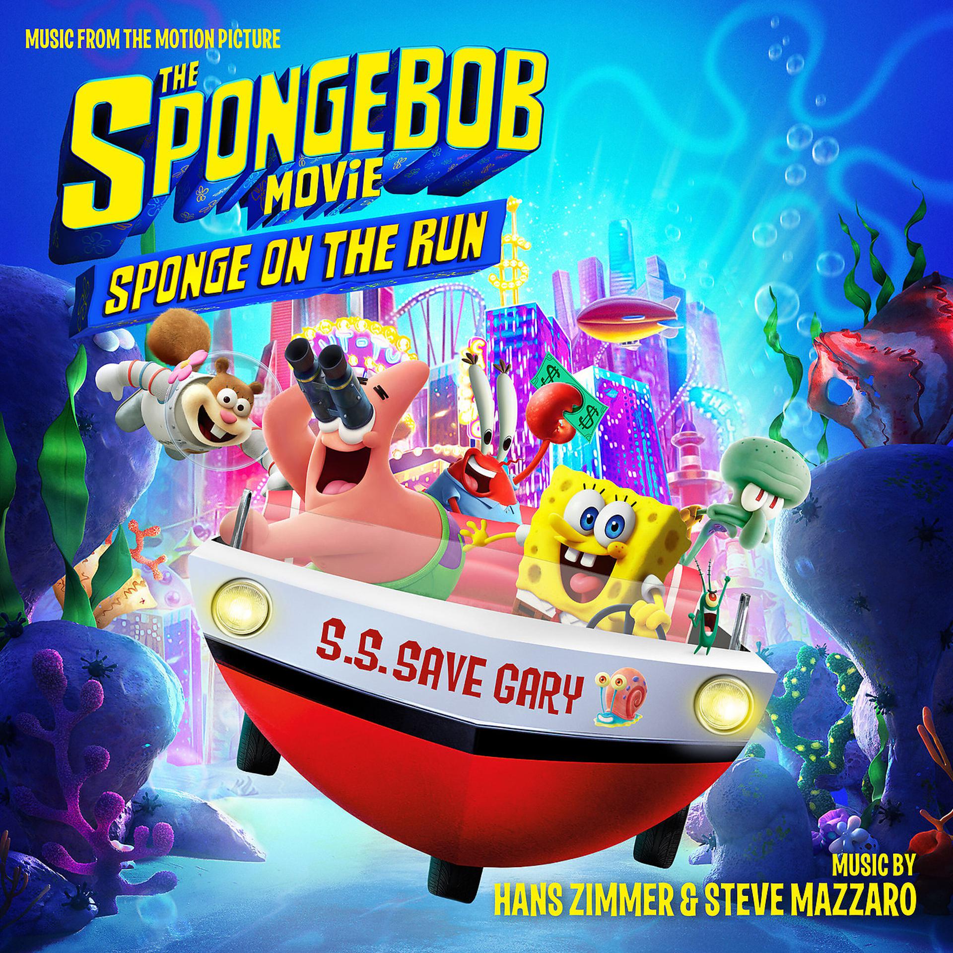 Постер альбома The SpongeBob Movie: Sponge on the Run (Music from the Motion Picture)