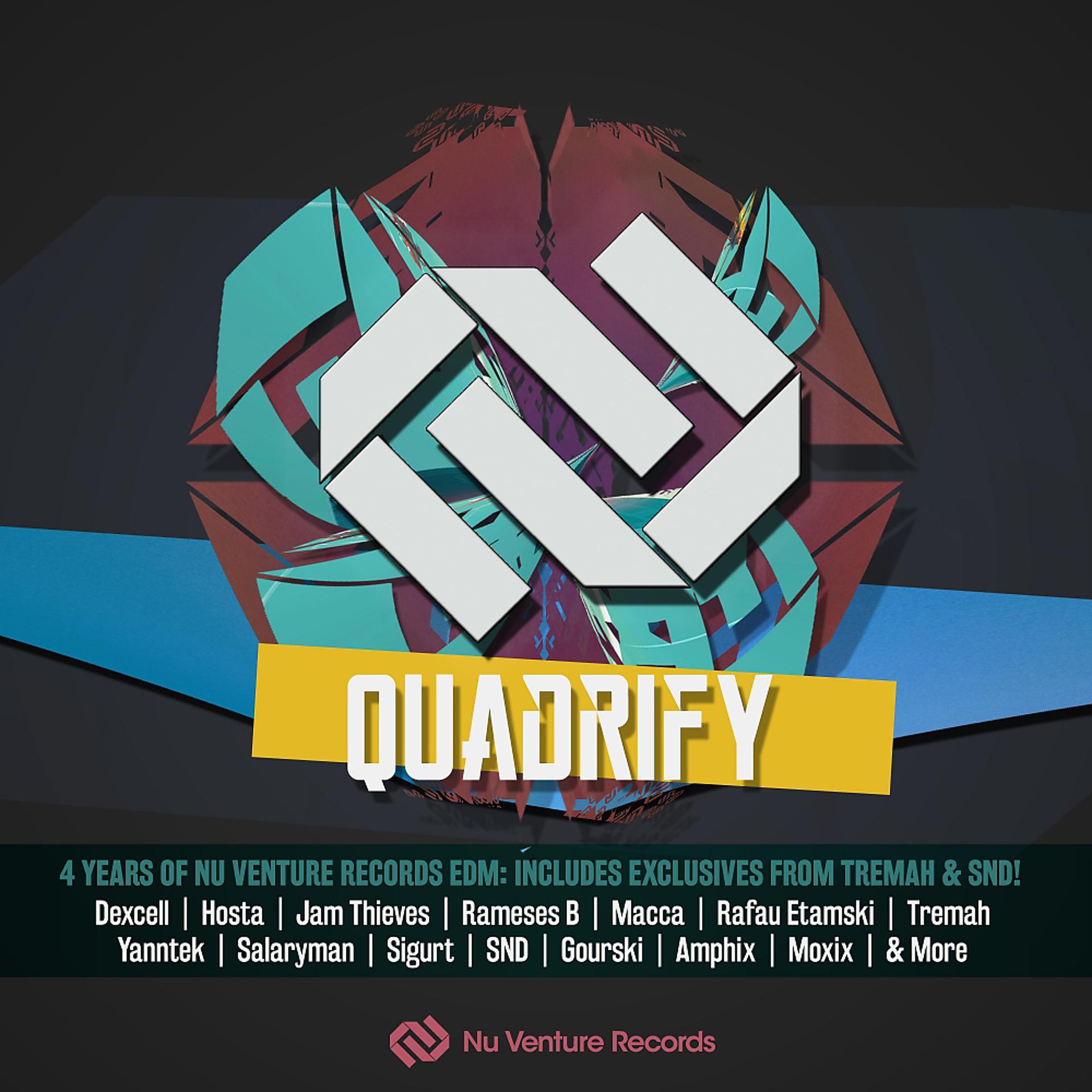 Постер альбома Quadrify: 4 Years of Nu Venture Records: EDM Edition