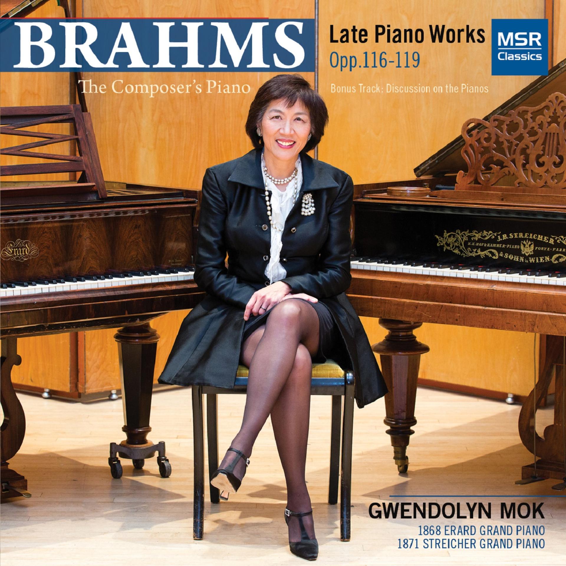 Постер альбома The Composer's Piano: Brahms Late Piano Works Opp.116-119
