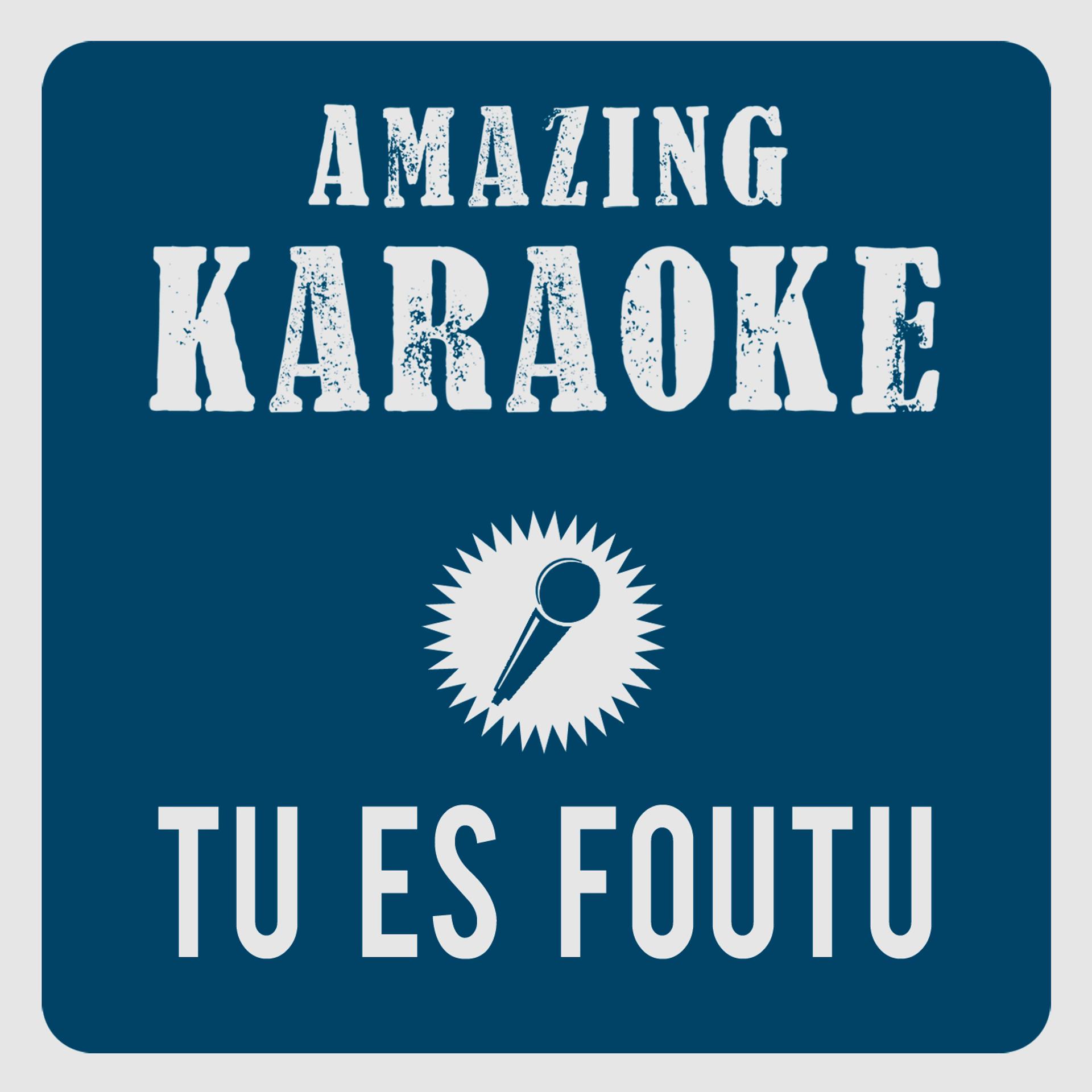 Постер альбома Tu es foutu (Karaoke Version)