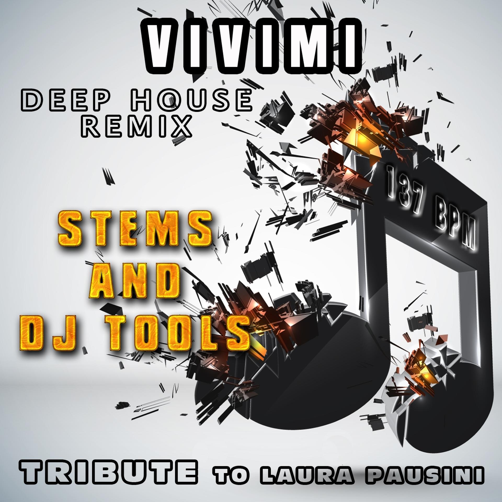 Постер альбома Vivimi : Deep House Remix, Stems and DJ Tools, Tribute to Laura Pausini