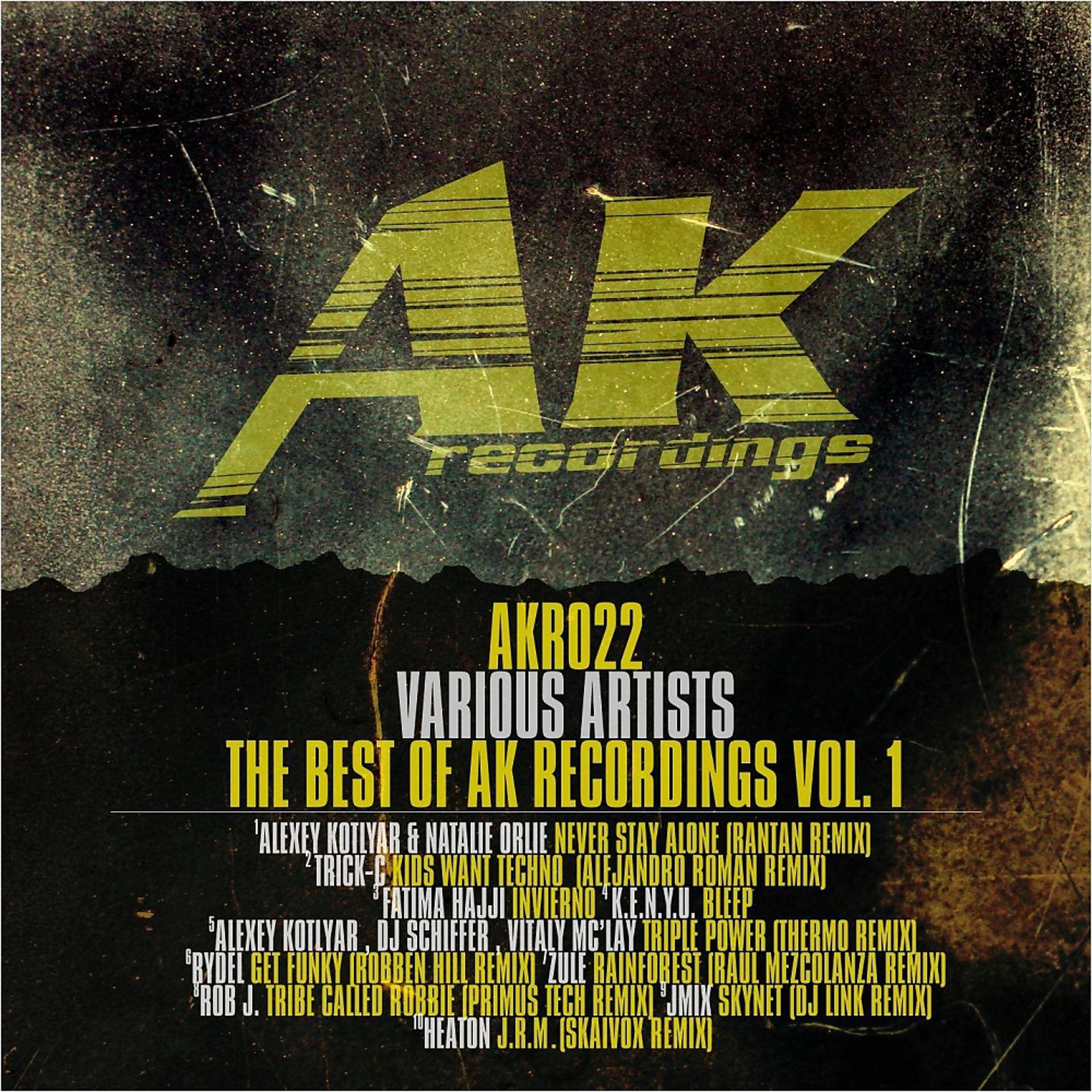 Постер альбома The Best Of AK Recordings Vol. 1